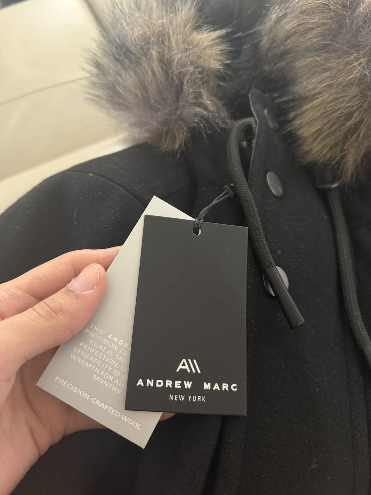 Andrew Marc MARC NEW YORK "Dawson" Wool-Blend Parka Size US M / EU 48-50 / 2 - 7 Thumbnail