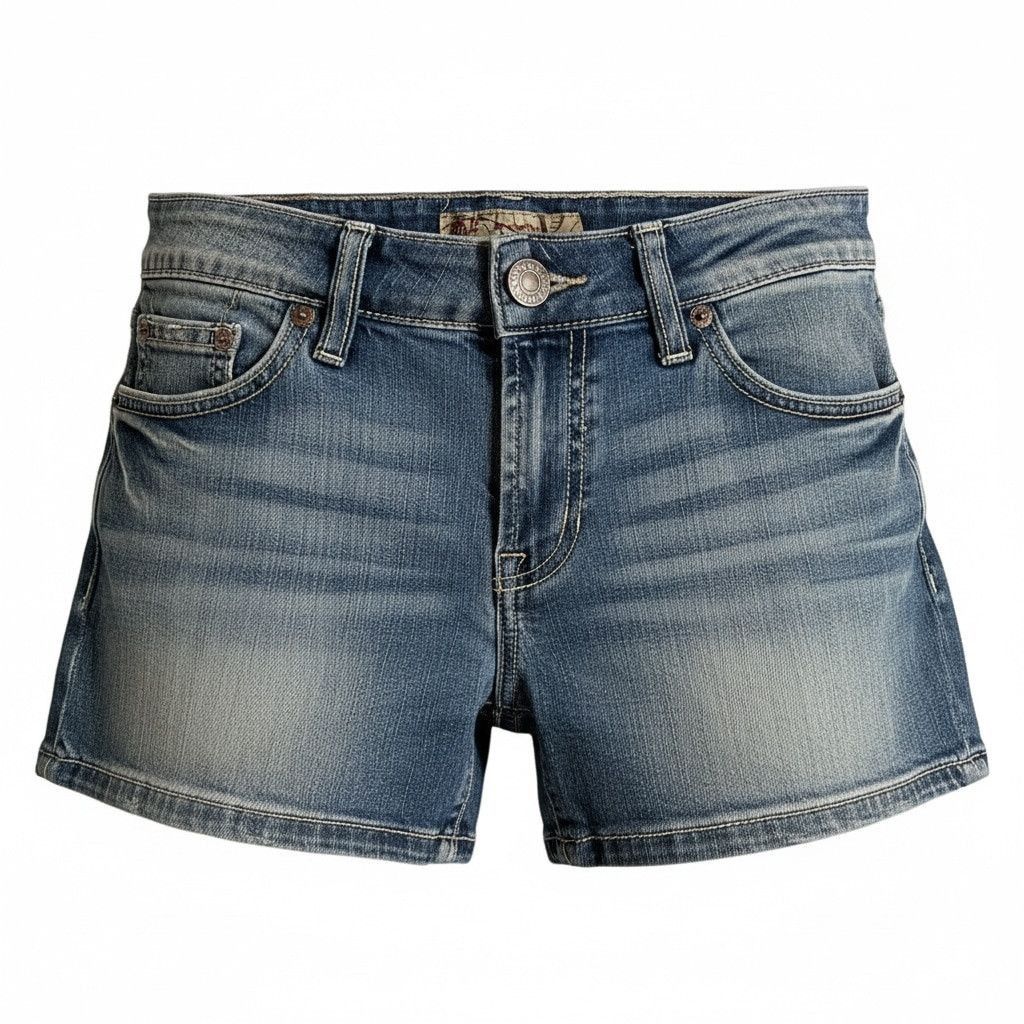 BKE BKE Madison Denim Shorts Size 27 | Y2K Stretch Jean Shorts Size 27" / US 4 / IT 40 - 1 Thumbnail