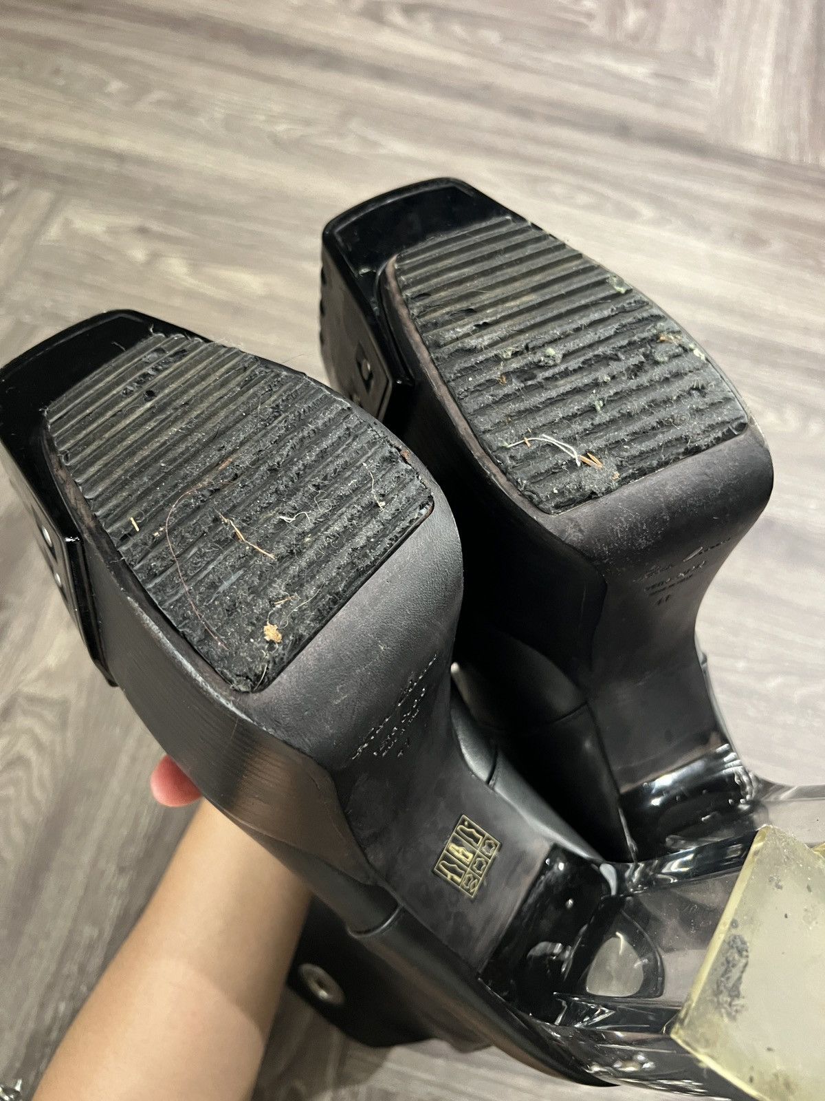 Rick Owens SAMPLE SS20 Rick Owens Tecuatl Kowboy Runway Kiss Boots Size US 8.5 / EU 41-42 - 12 Thumbnail