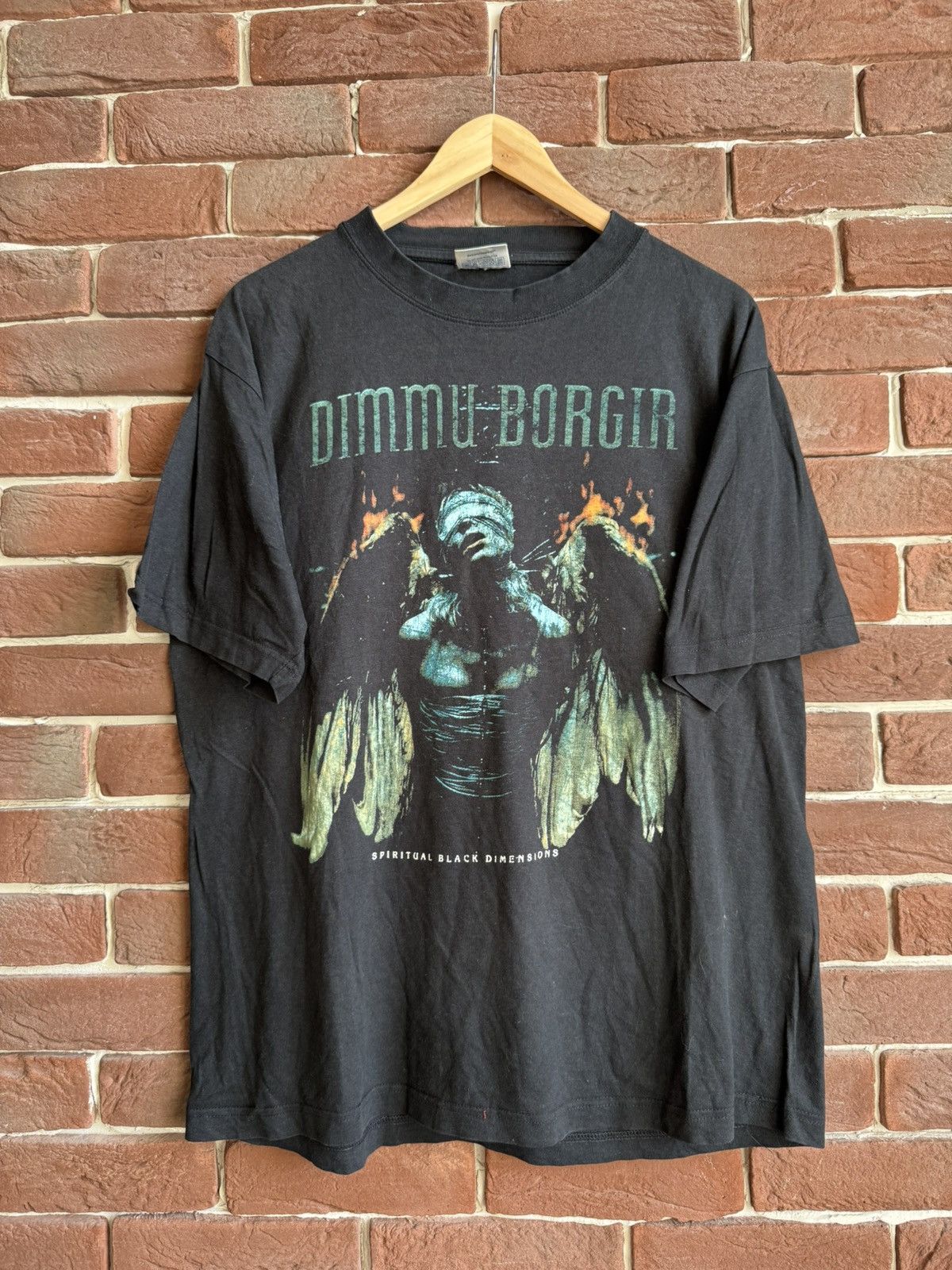 Band Tees Rare Vintage Dimmu Borgir 90s Metal Band T-Shirt Death Cult Size US L / EU 52-54 / 3 - 1 Thumbnail