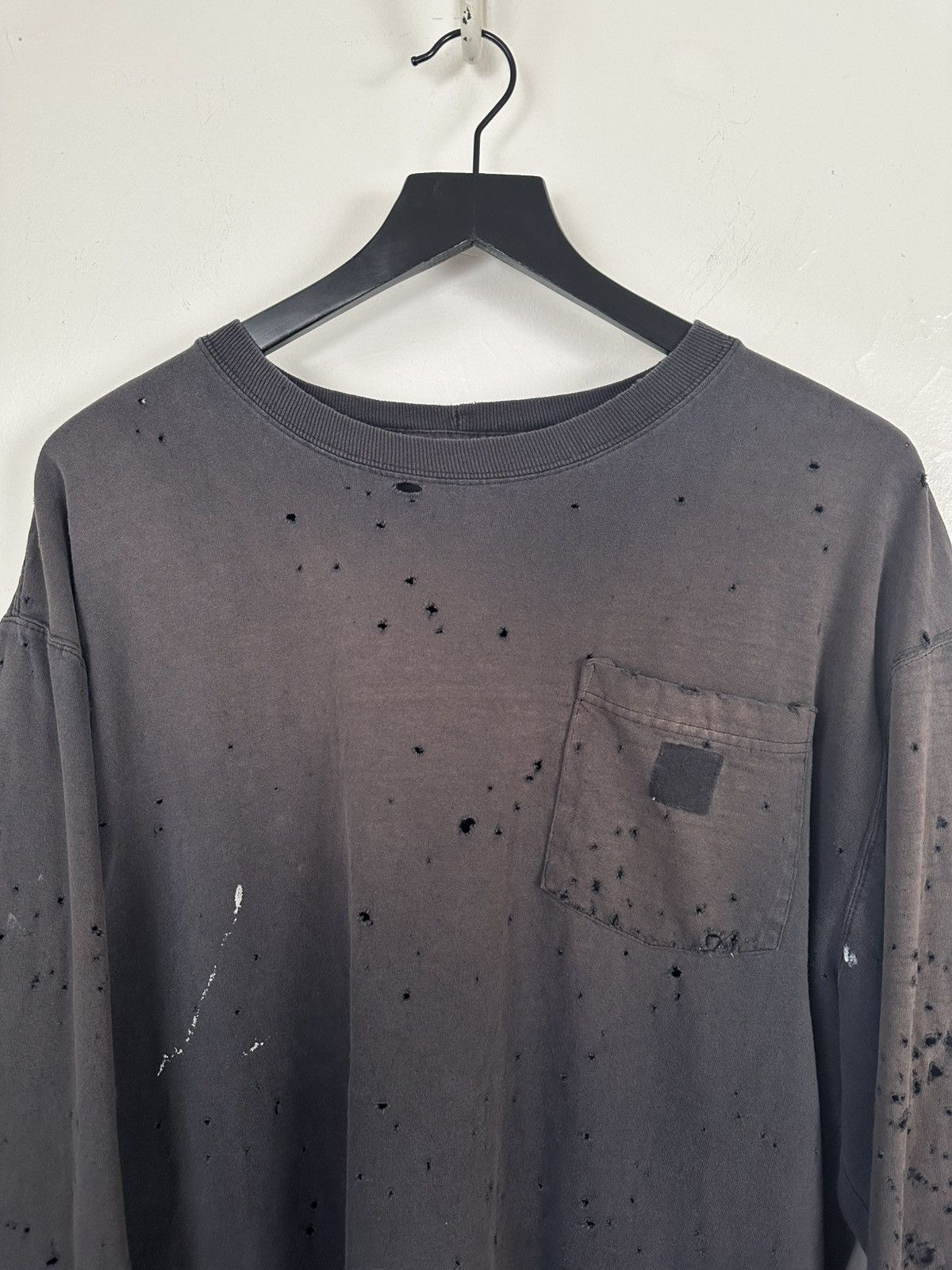 Carhartt (XL) BLASTED OUT THRASHED Carhartt Longsleeve Tee Size US XL / EU 56 / 4 - 4 Thumbnail