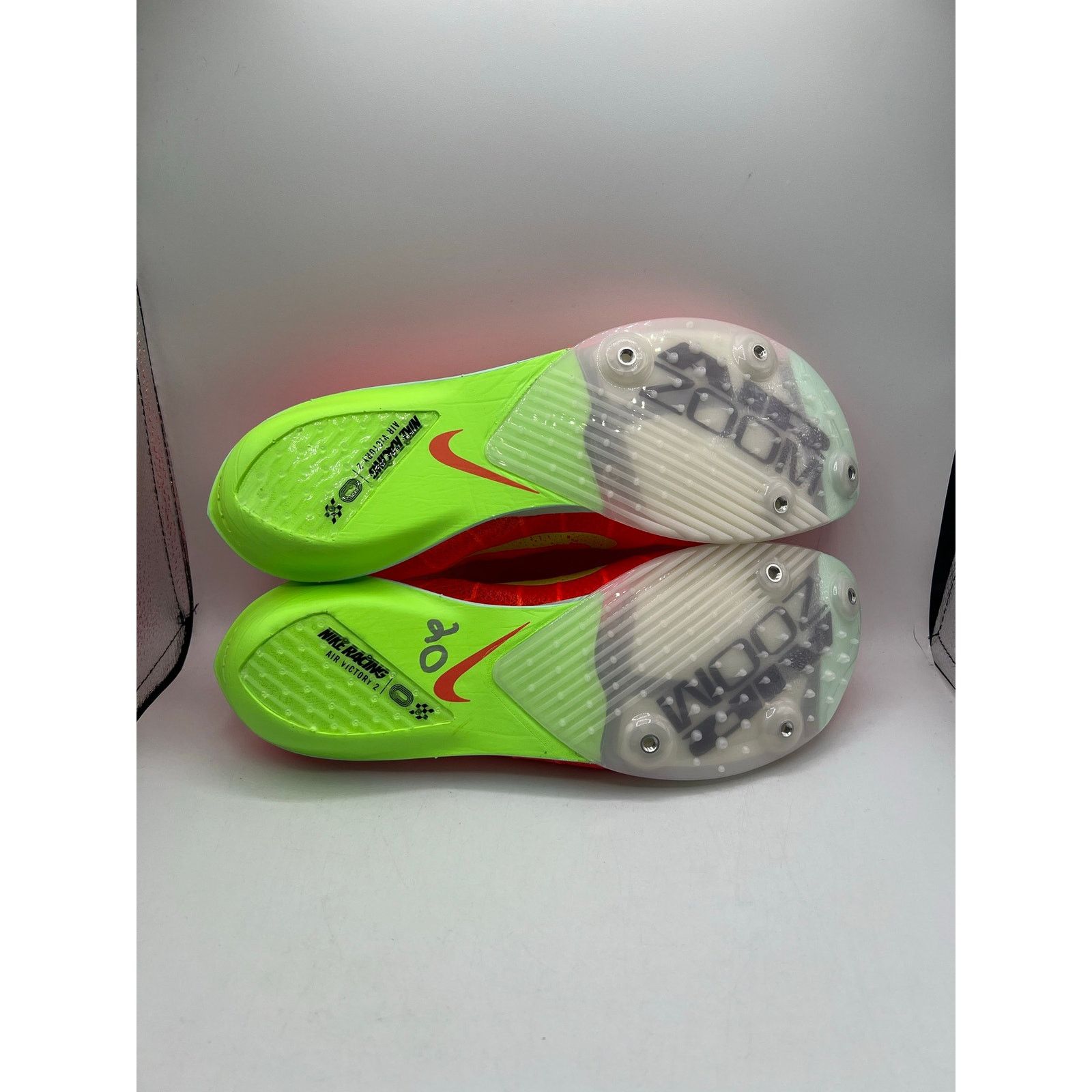 Nike Nike Air Zoom Victory 2 “Bright Crimson Lime Blast” size 11 Size US 11 / EU 44 - 5 Thumbnail