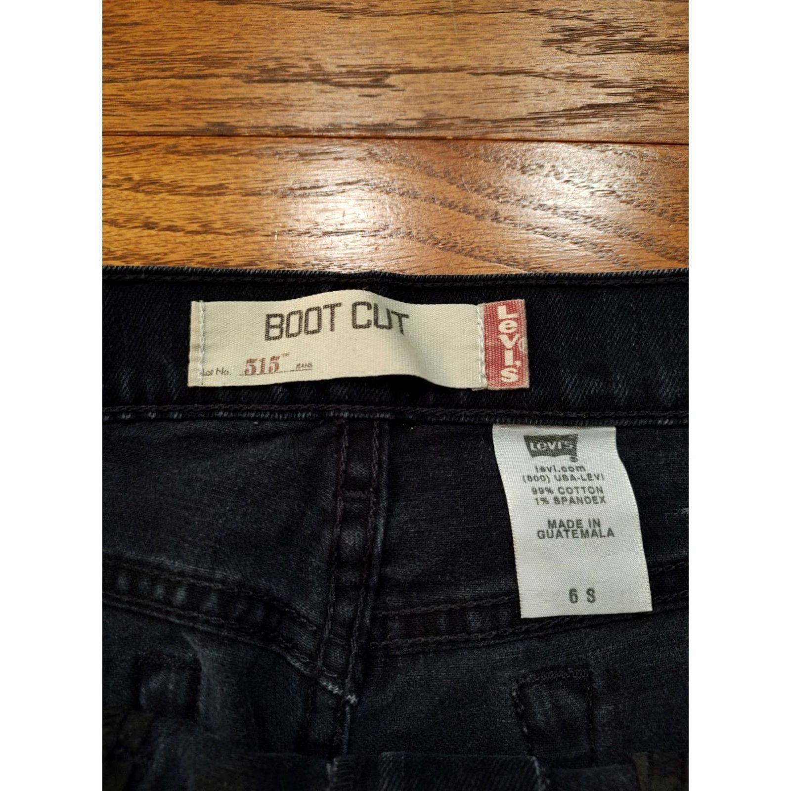 Levi's VINTAGE Levi’s 515 Jeans Bootcut Denim Blue 29 Inseam Womens Size 6 Regular 5-Pocket Western Size 28" / US 6 / IT 42 - 5 Thumbnail