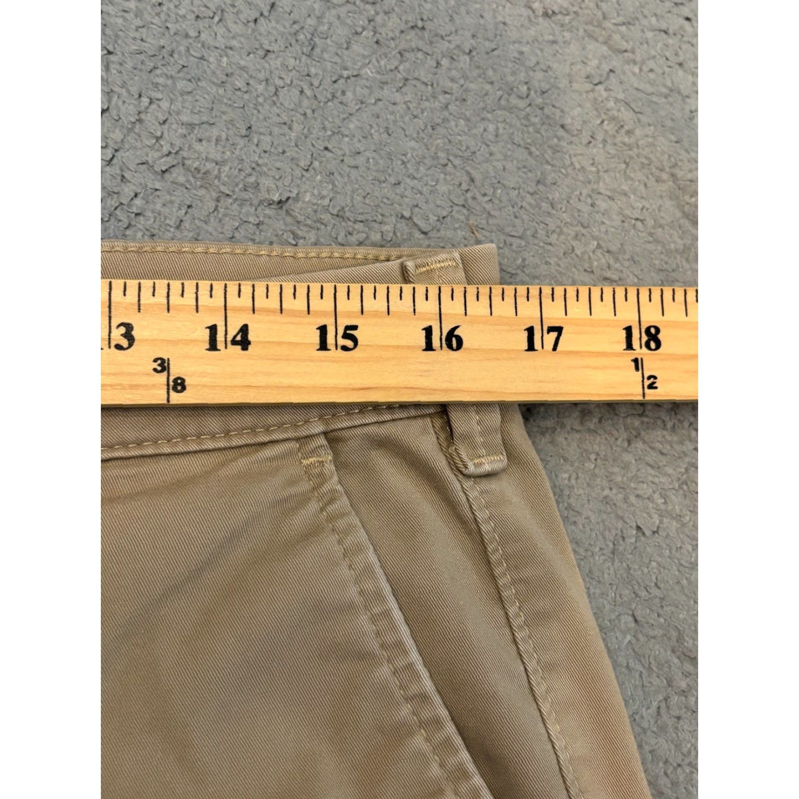 Express Express Chino Pants Mens Slim 32x32 Beige Cotton Blend Stretch Athletic Regular Pants Size US 32 / EU 48 - 4 Thumbnail