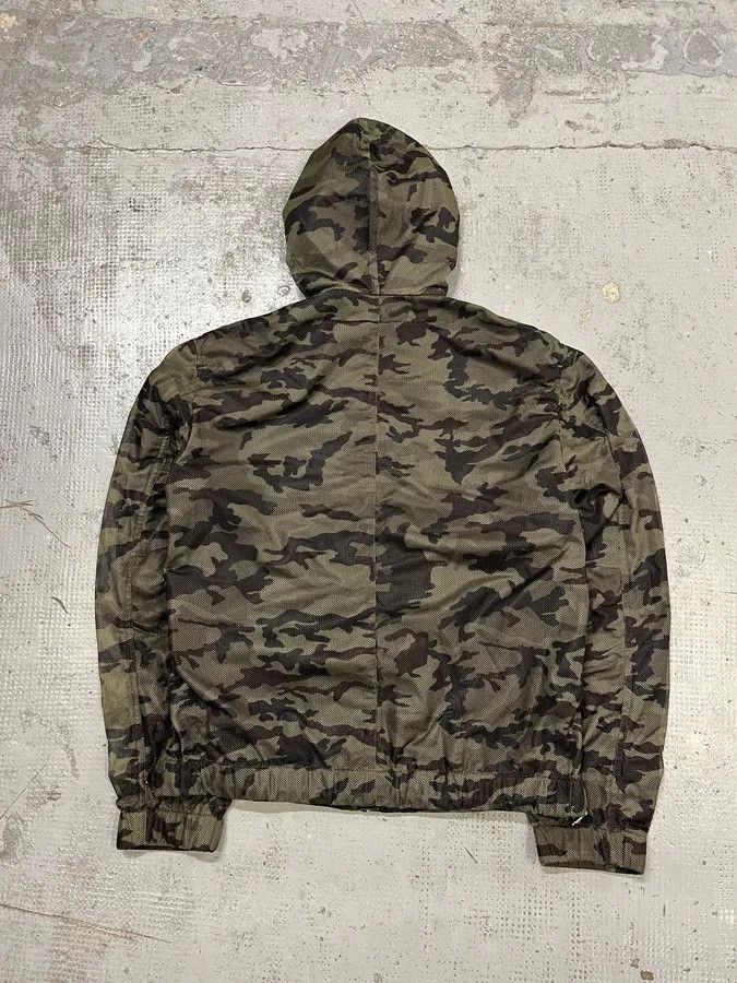 Givenchy SS2014 Givenchy Khaki Nylon Camouflage Hooded Jacket by Riccardo Tisci Size US M / EU 48-50 / 2 - 7 Thumbnail