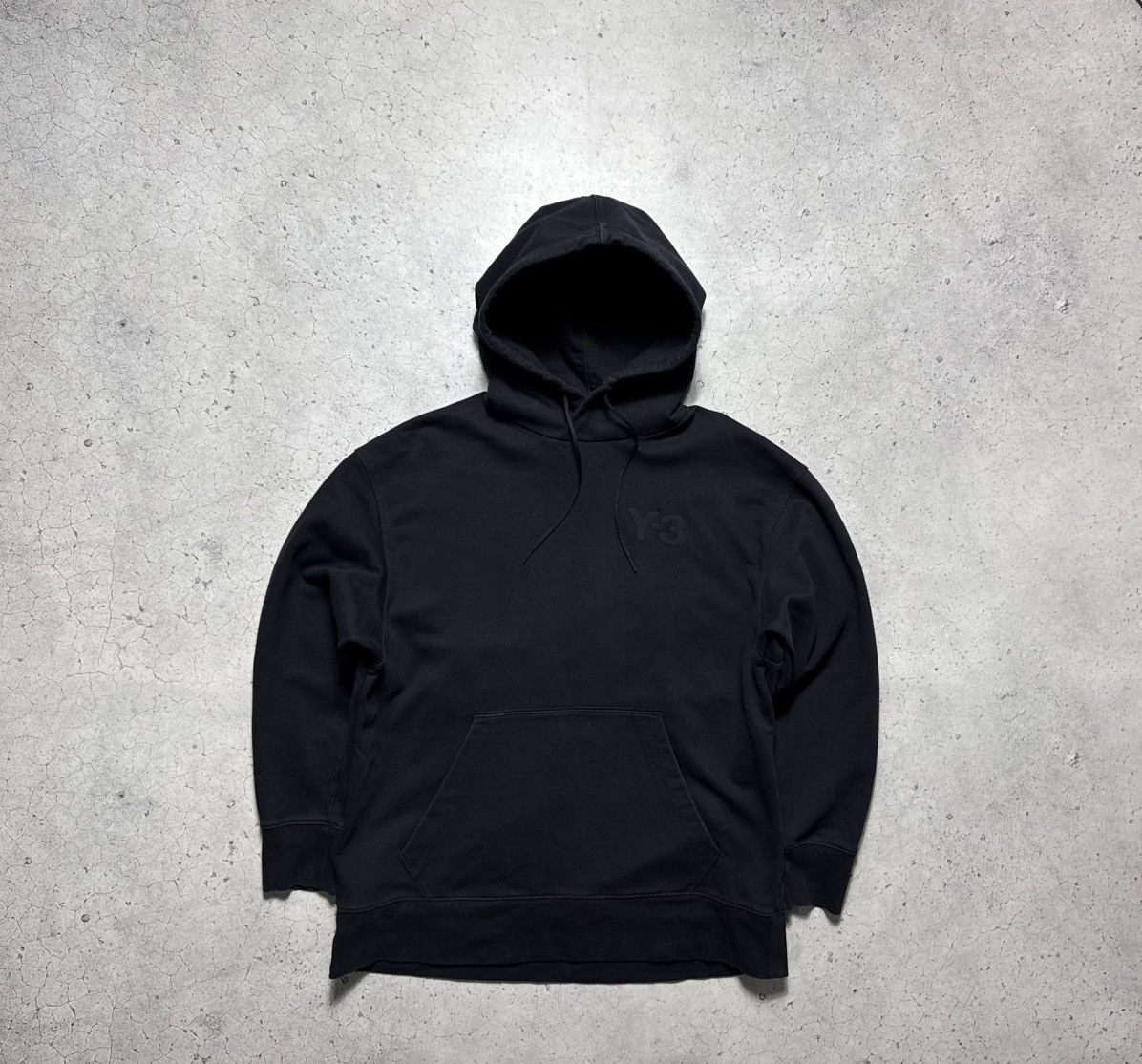 Yohji Yamamoto Y-3 Black Luxury Hoodie Size M