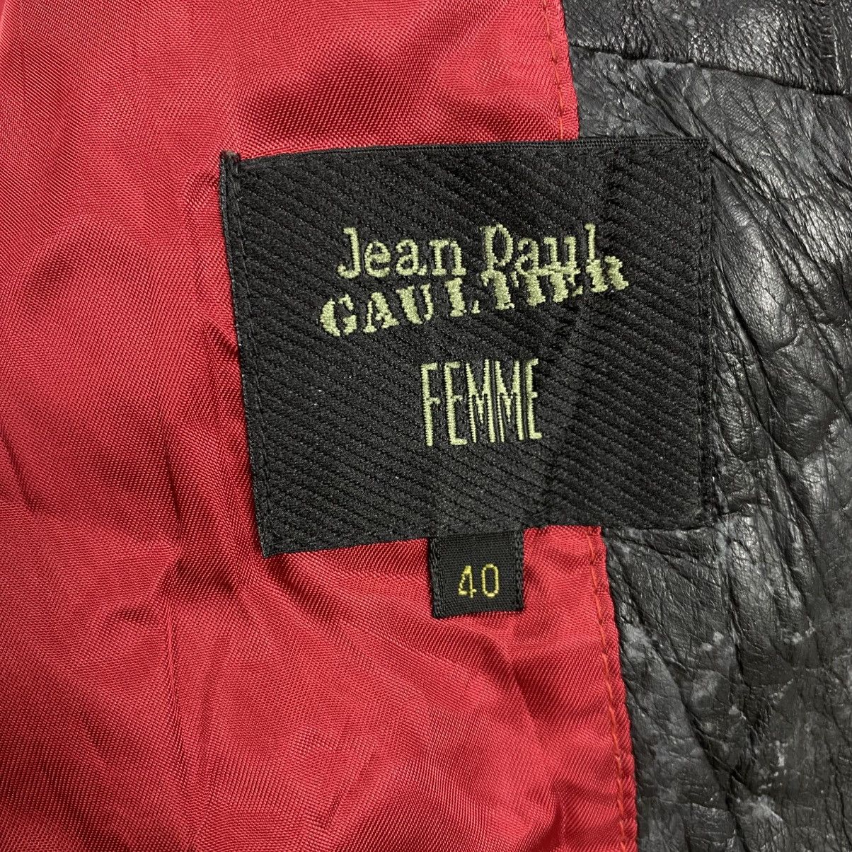 Jean Paul Gaultier Jean paul gaultier femme leather jacket Size M / US 6-8 / IT 42-44 - 8 Thumbnail