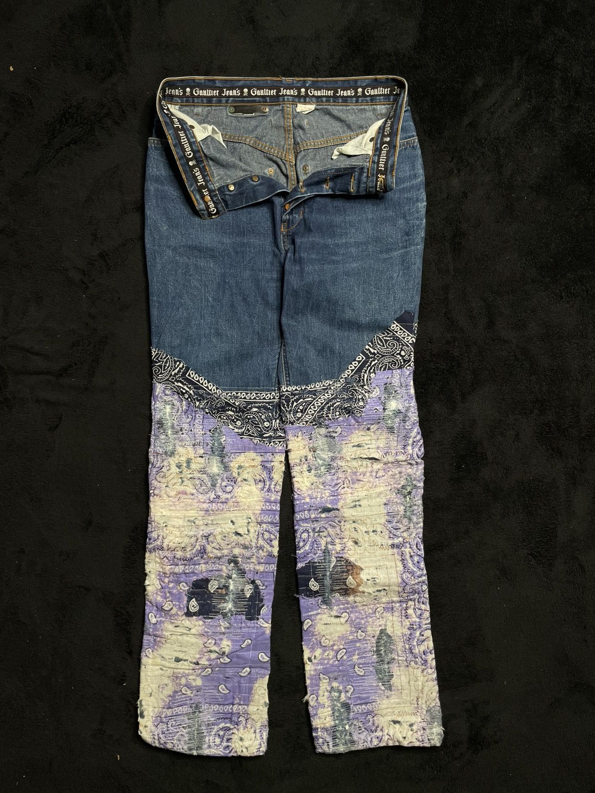 Jean Paul Gaultier Rare Jean Paul Gaultier Jeans Vintage 1997 Size 31 Size US 31 - 1 Thumbnail