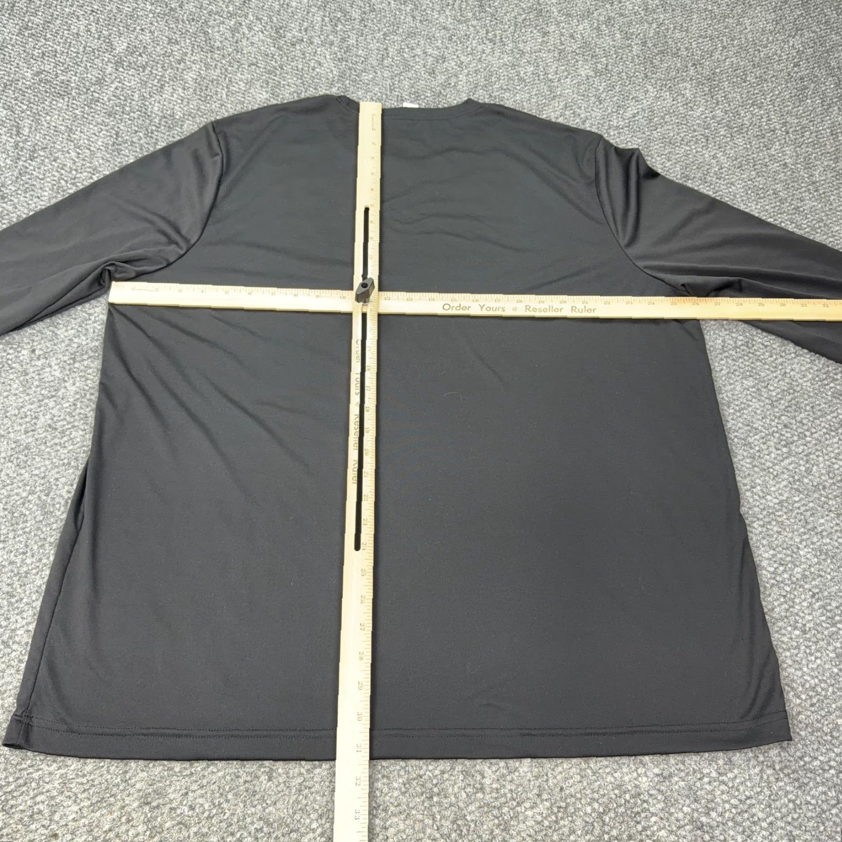 Alo Alo Shirt Mens 3XL Gray Long Sleeve Performance Athletic Polyester Workout Size US XXL / EU 58 / 5 - 4 Thumbnail