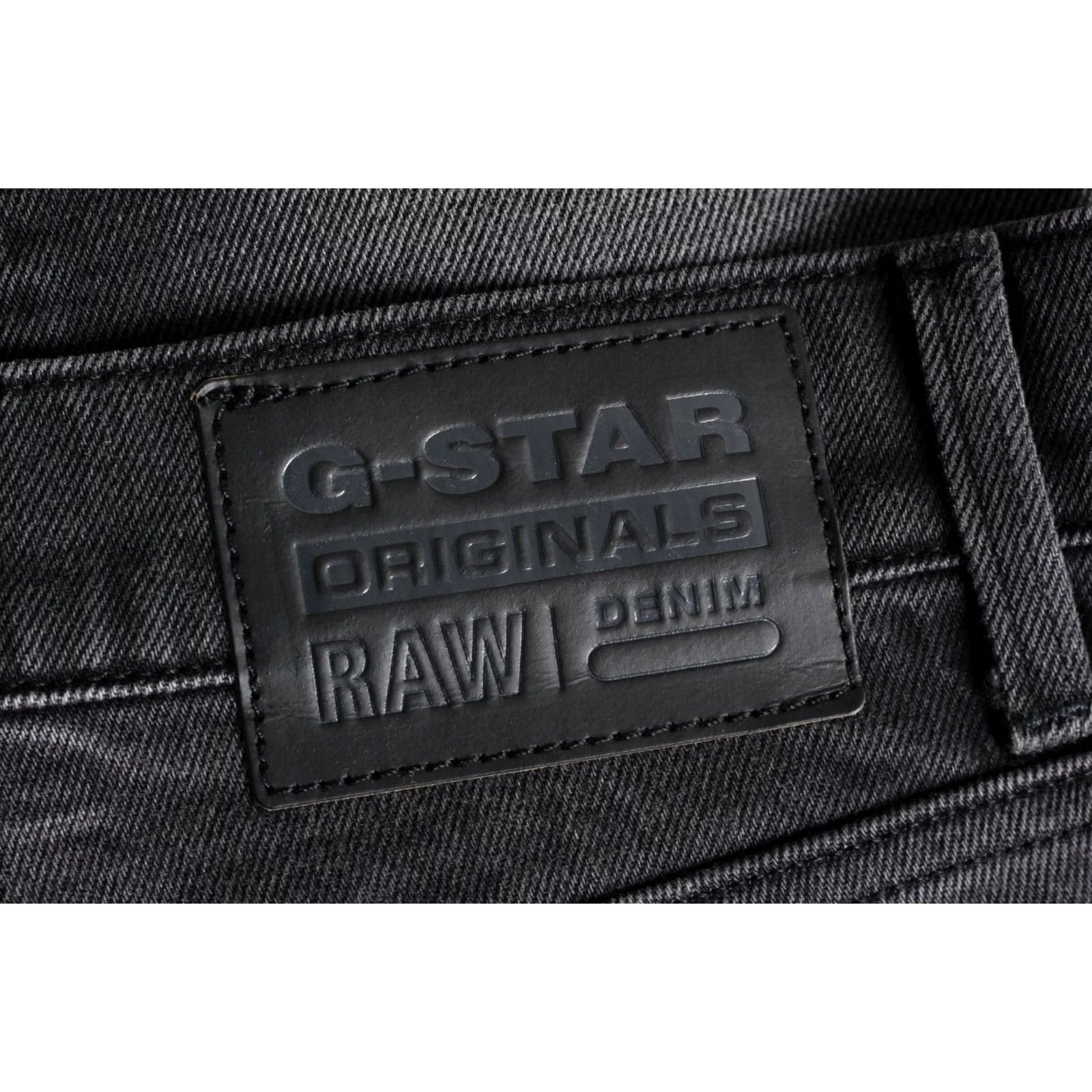 G-Star G-Star 3301 Slim Jeans Men W32 L30 Stretch DZ7428 Jeans, Denim, Grey, 5-Pocket, Mid Rise, Size 32, Regular, Designer, Vintage: No, Mens Size US 32 / EU 48 - 3 Thumbnail
