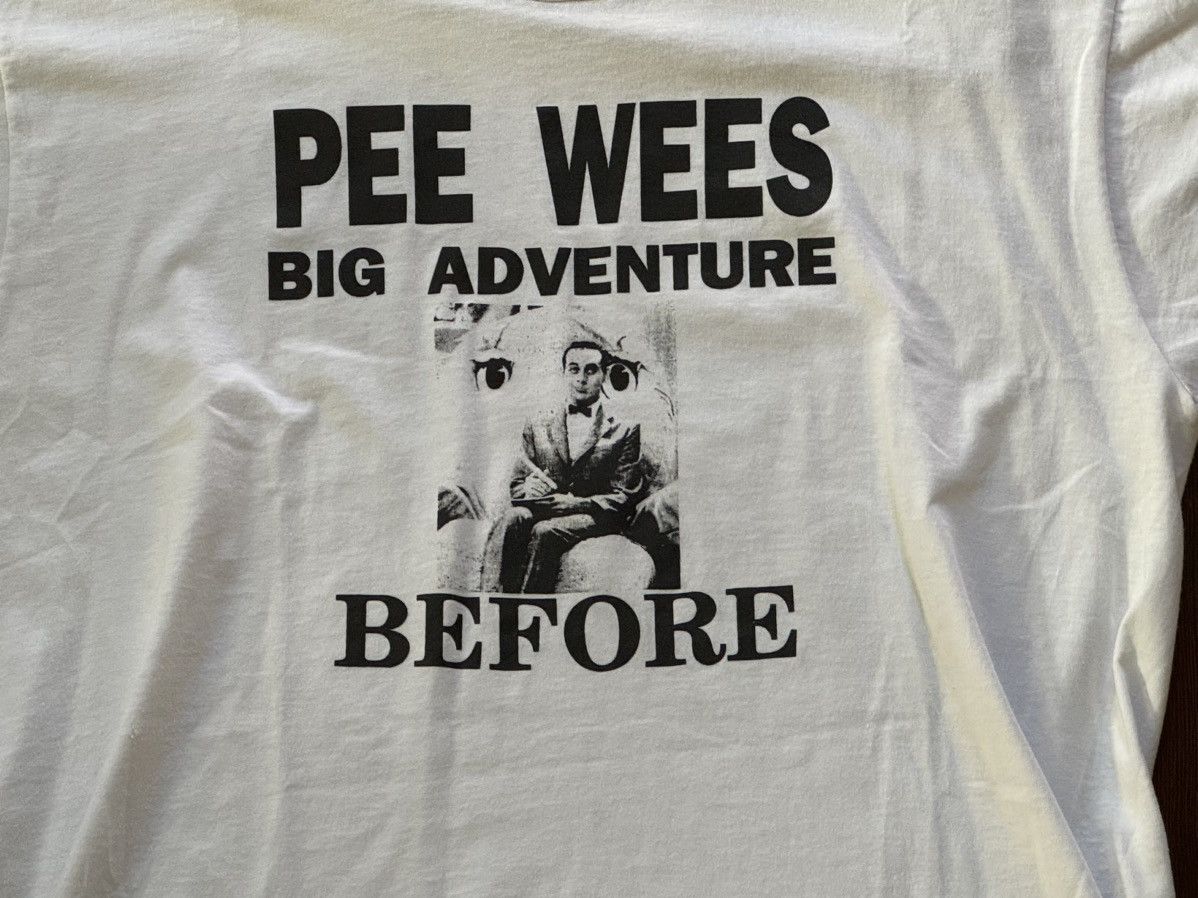Vintage Pee Wees Big Adventure Arrest Shirt Size US XL / EU 56 / 4 - 2 Thumbnail
