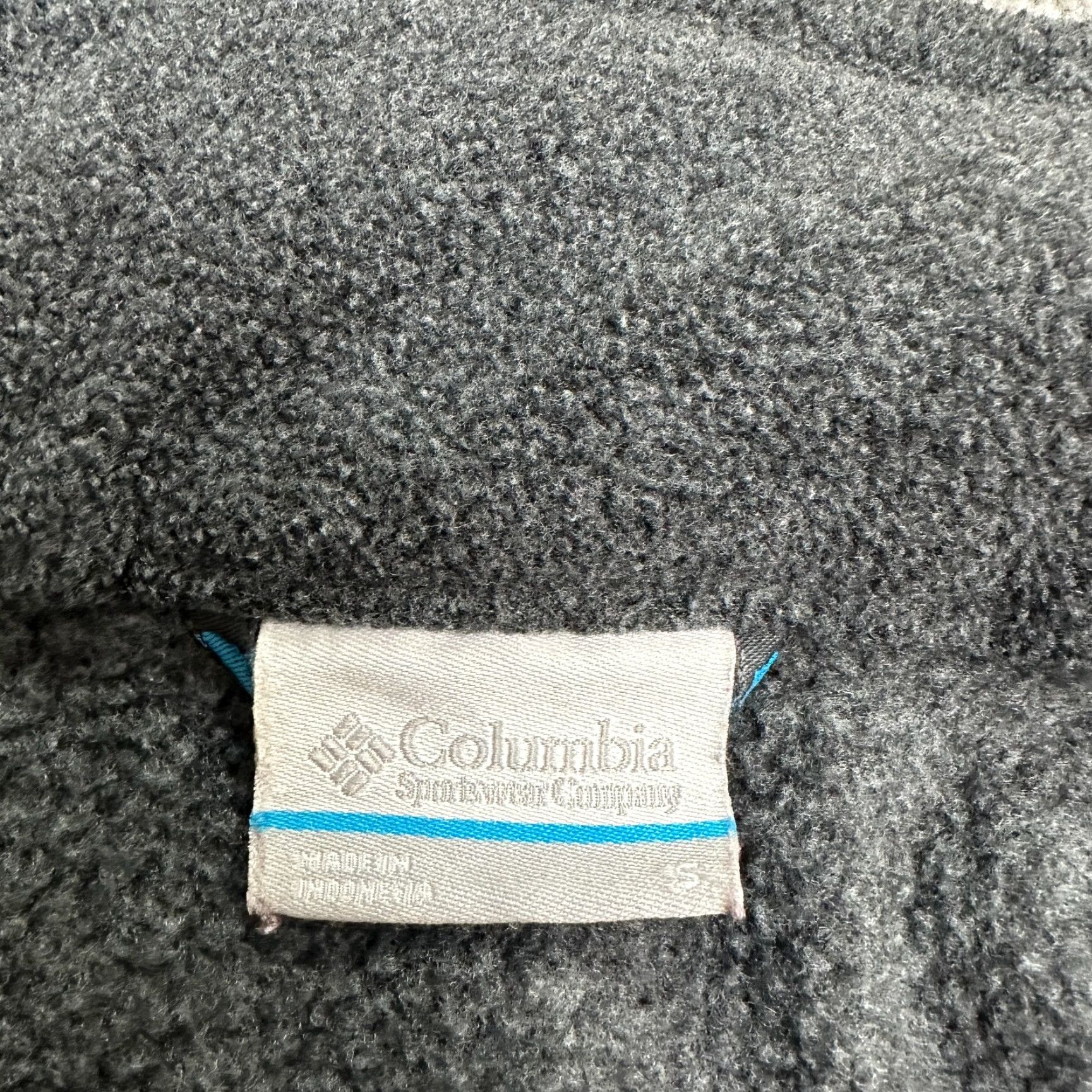 Vintage Columbia Steens Mountain Fleece Jacket Men Small Dark Gray Full Zip Outdoor Hike Jacket Size US S / EU 44-46 / 1 - 5 Thumbnail