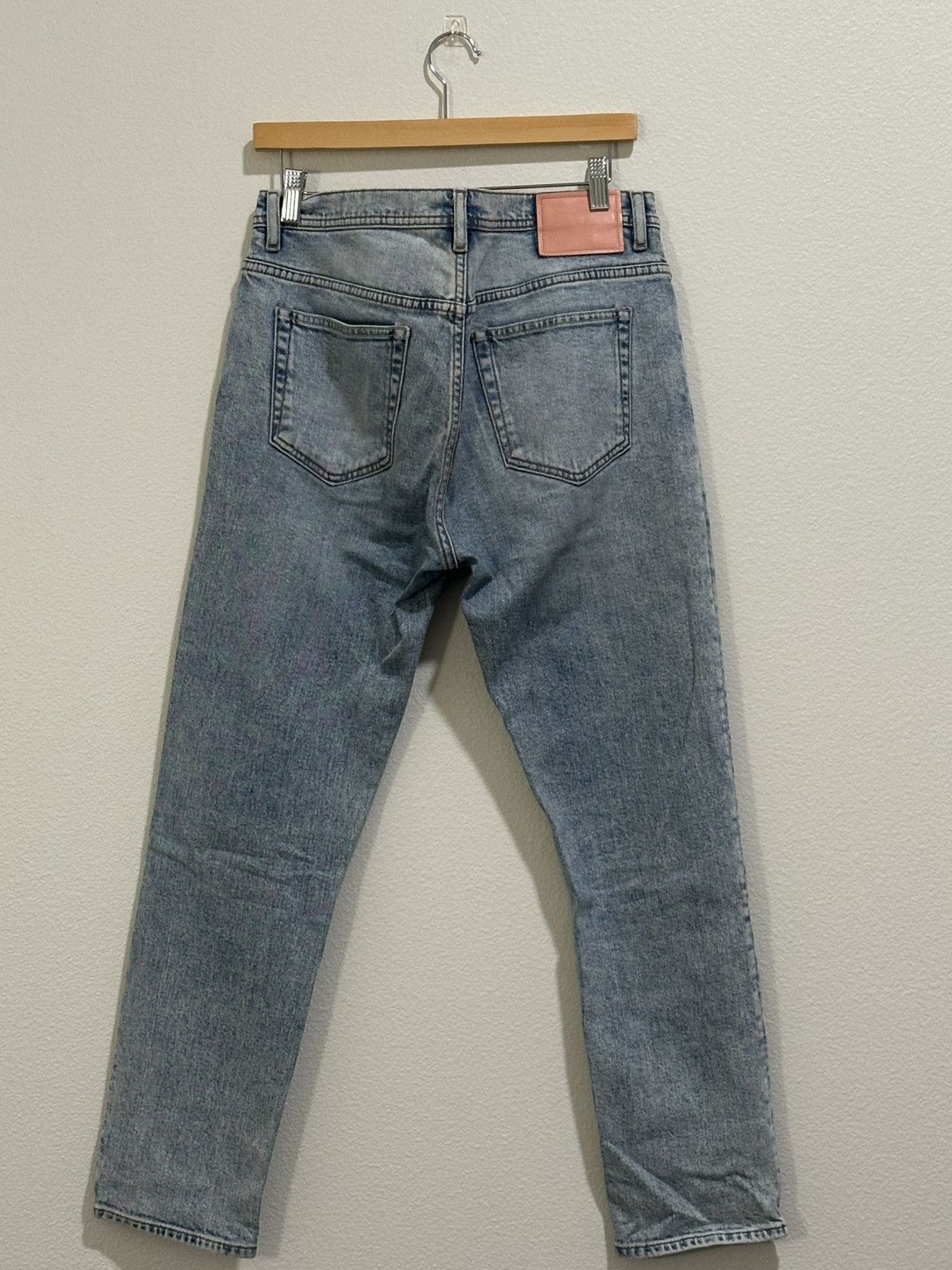 Acne Studios Acne Studios River Marble Wash Jeans Size 31/32 Size US 31 - 2 Thumbnail