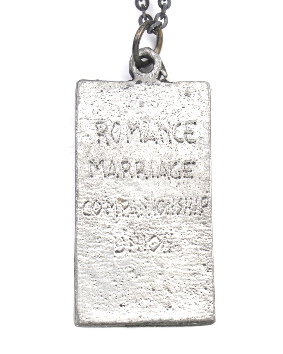 Vintage 2000S JAPANESE MADE THE LOVERS TAROT CARD NECKLACE Size ONE SIZE - 4 Thumbnail