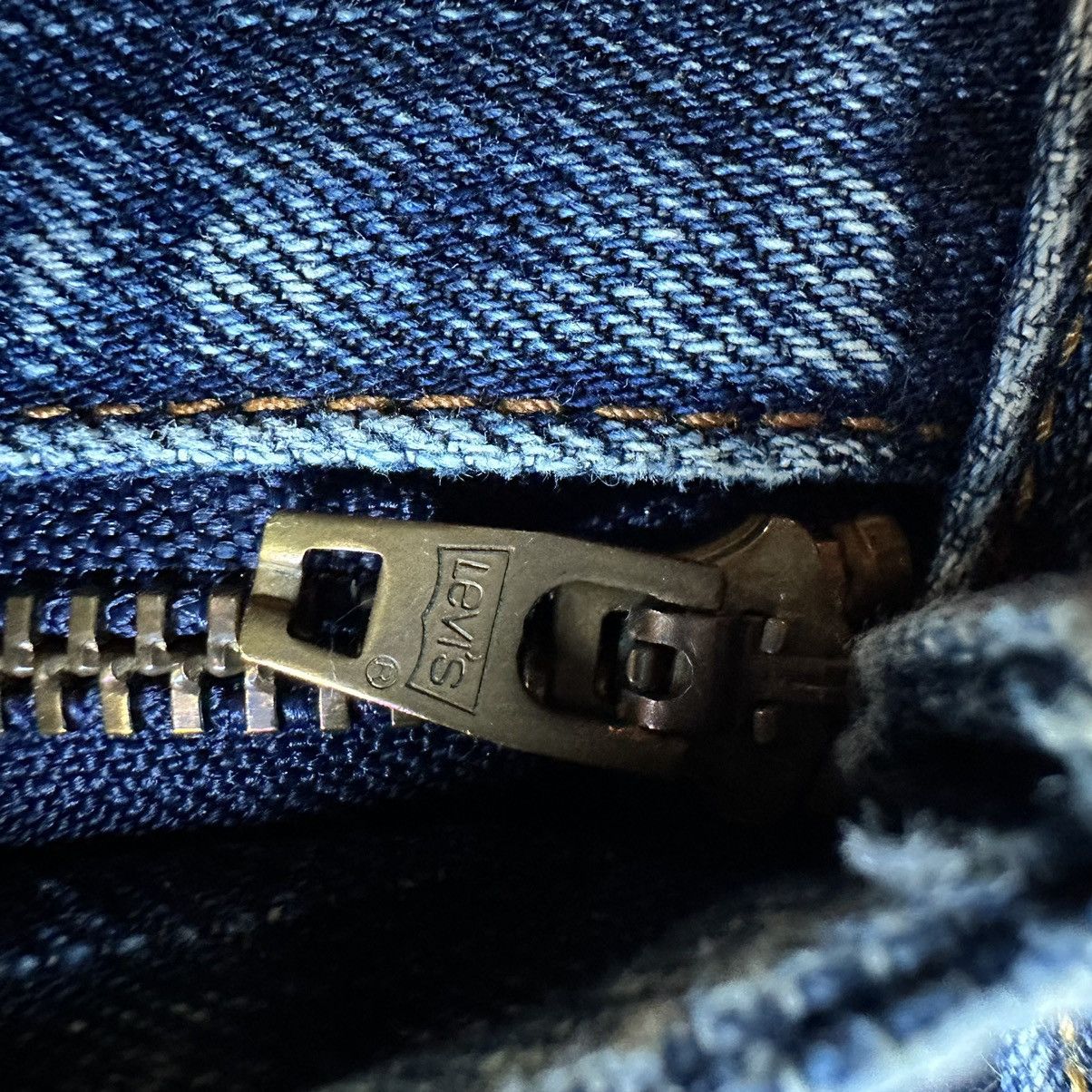 Levi's Levis 505 Distressed Blue Washed Vintage Denim 32x30 D578 Size US 32 / EU 48 - 15 Thumbnail