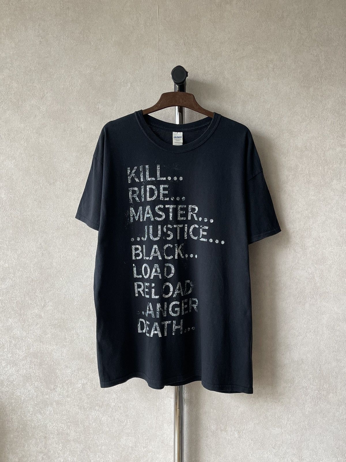 Metallica Vintage Metallica Album Text Front/Back Logo T-shirt Tee Size US XL / EU 56 / 4 - 1 Thumbnail