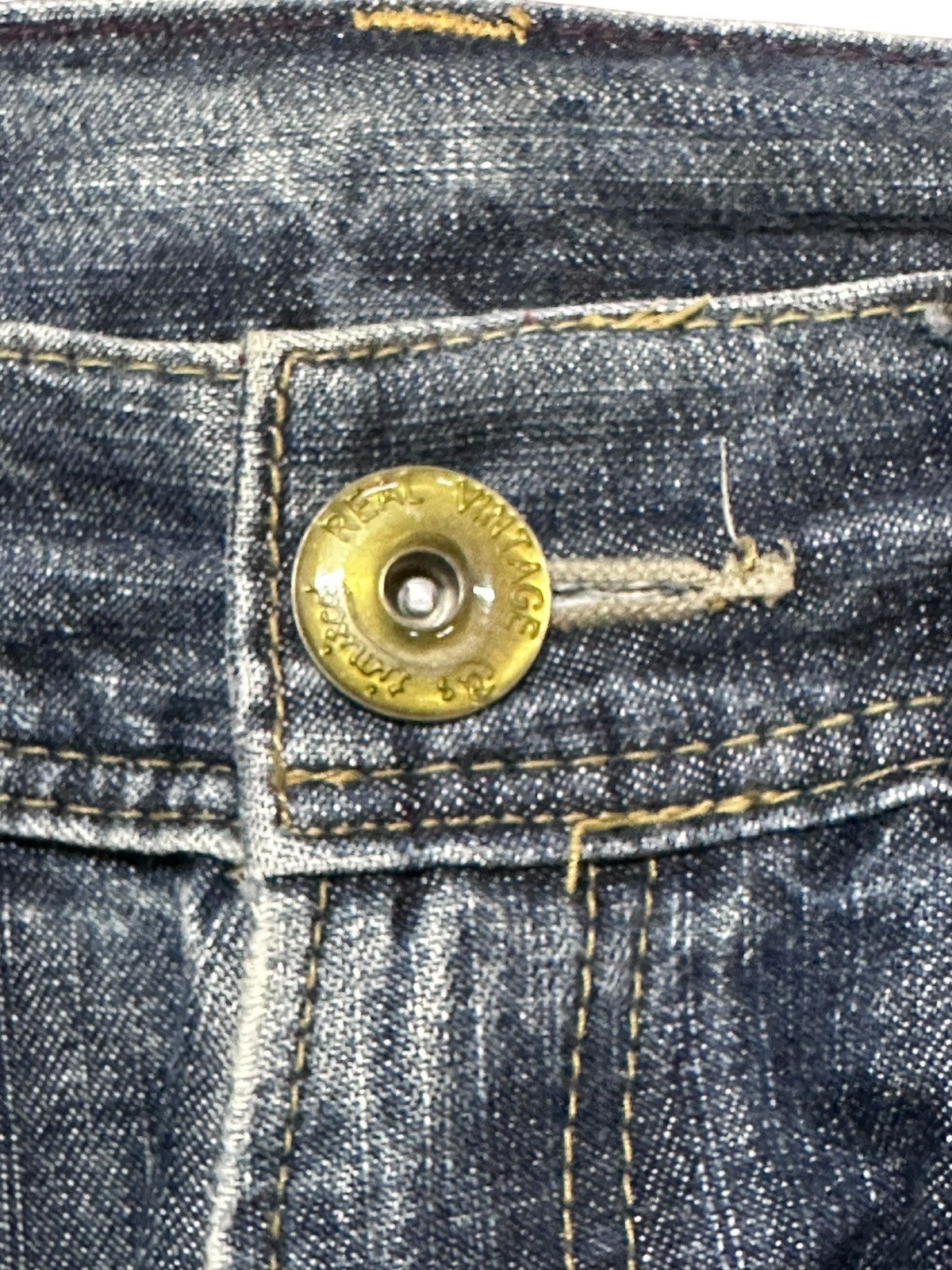 Japanese Brand Vintage Real Vintage Honeycomb Ash Straight Leg Denim Size US 32 / EU 48 - 5 Thumbnail