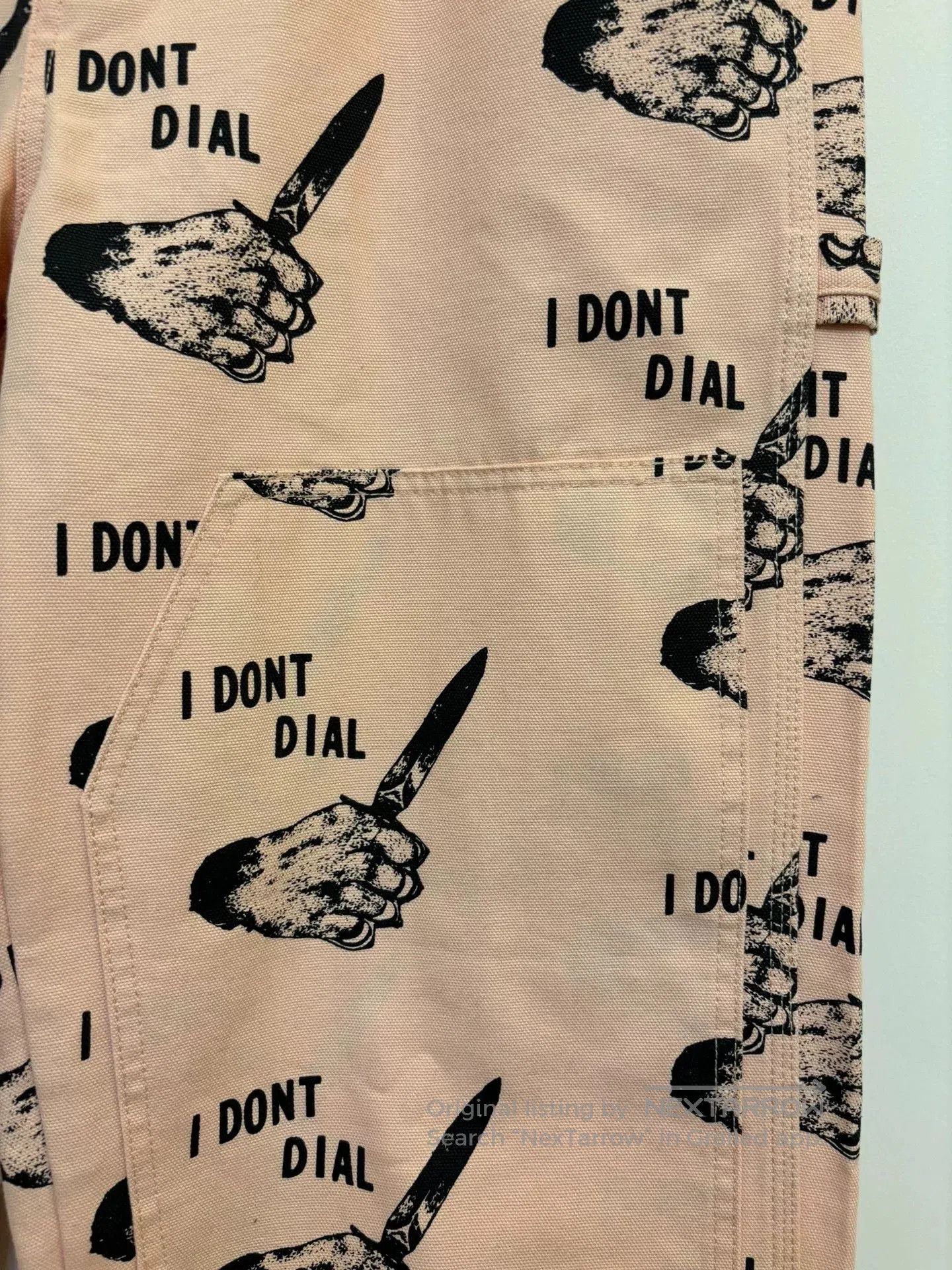 BOTTER Pink Print Lumberjack Pants. Size US 34 / EU 50 - 4 Thumbnail
