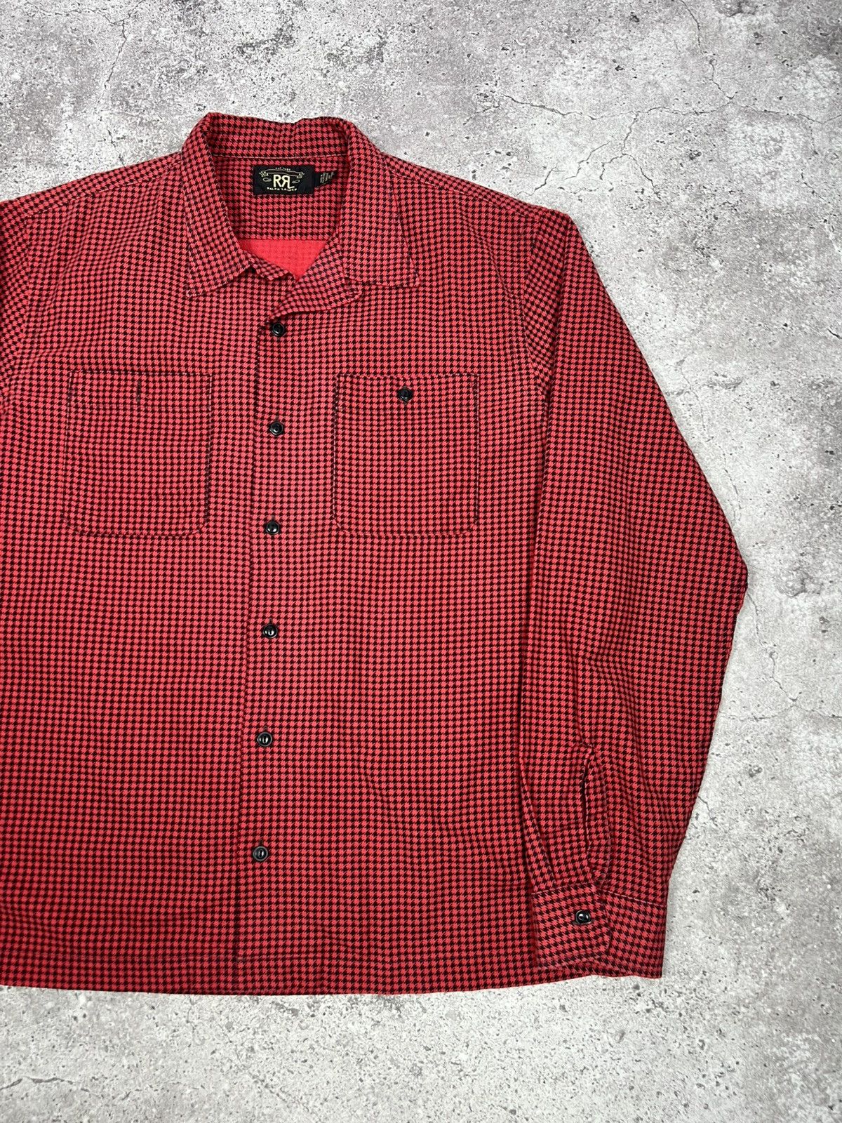 RRL Ralph Lauren RRL Double RL Ralph Lauren Shirt Button Up Long Sleeve Men’s Size US L / EU 52-54 / 3 - 3 Thumbnail