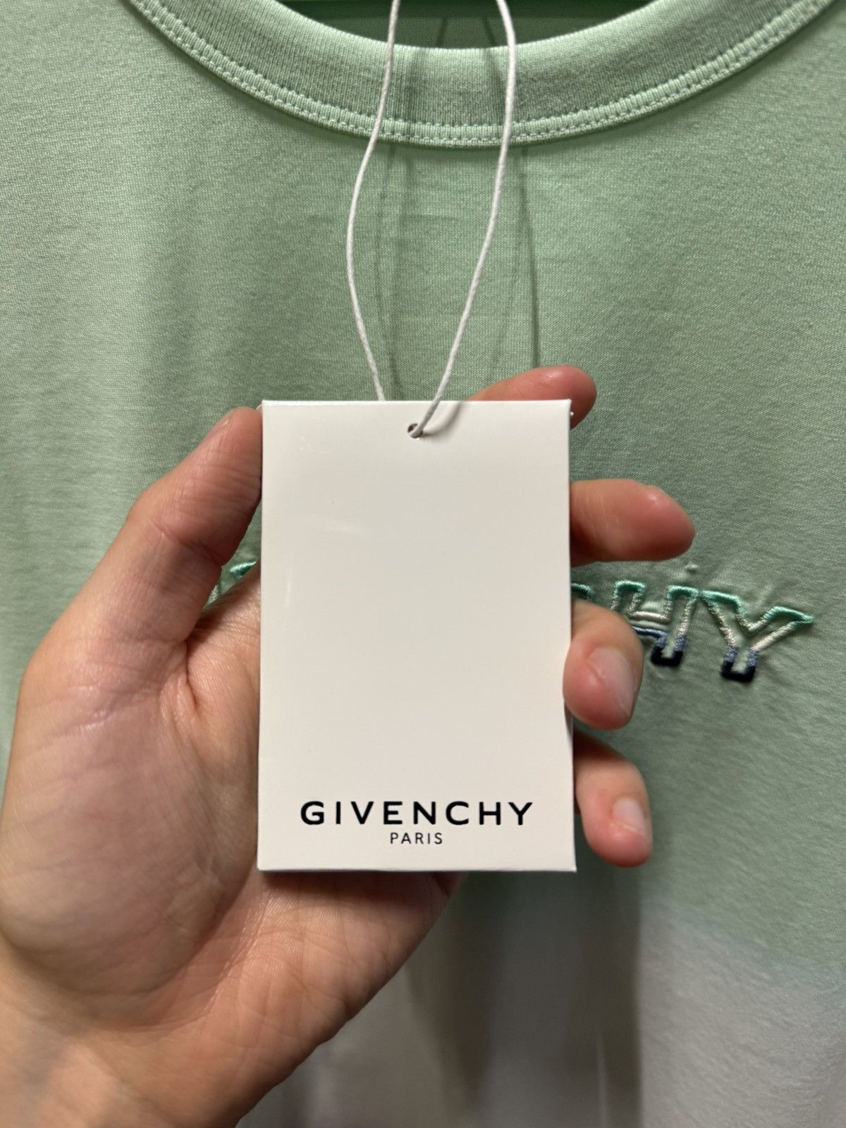 Givenchy Logo Embroidery T-Shirt NEW 650$