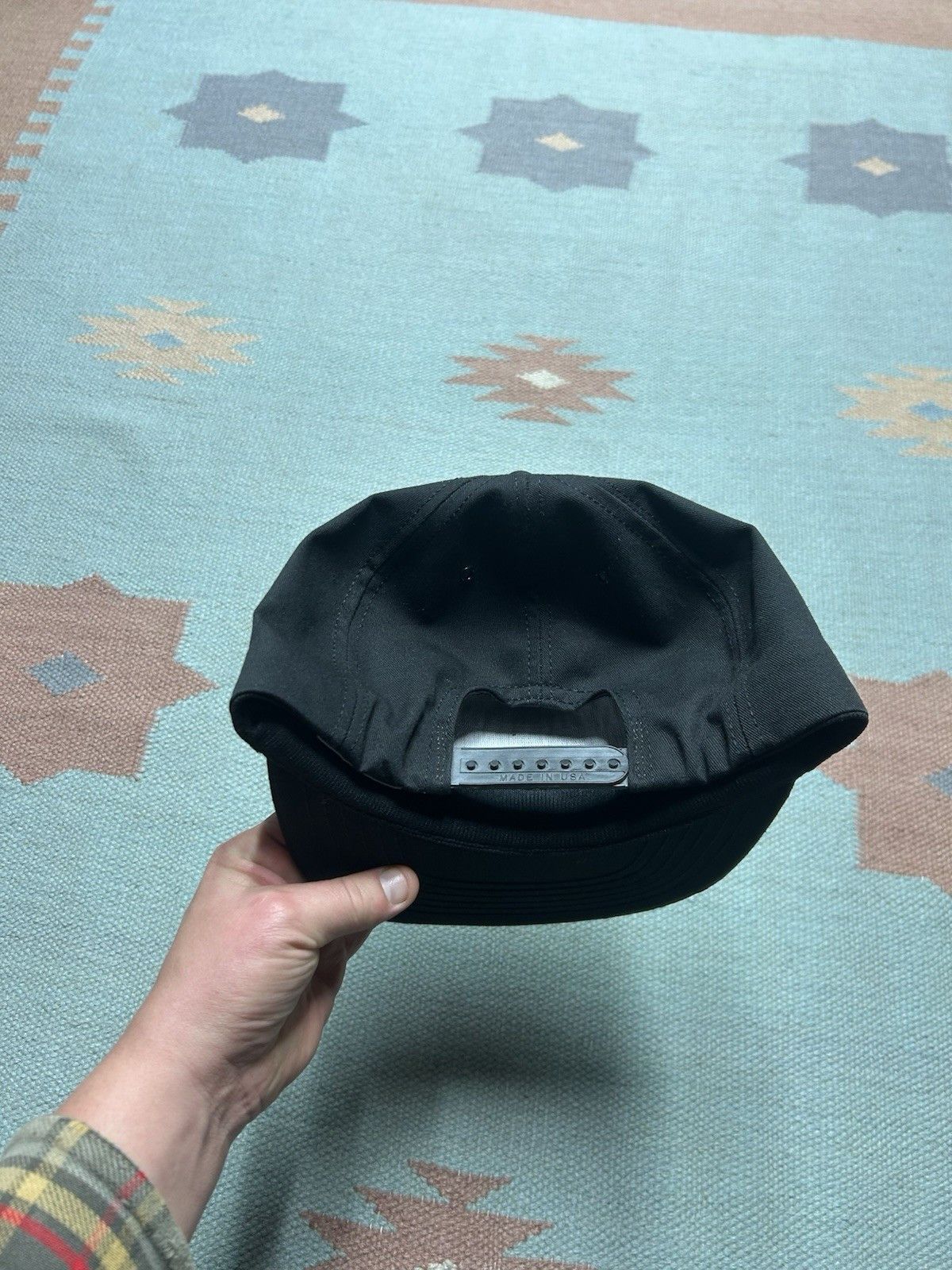 Vintage 90s snapbac hat Matthews casting memories in bronze cemetery Size ONE SIZE - 4 Thumbnail
