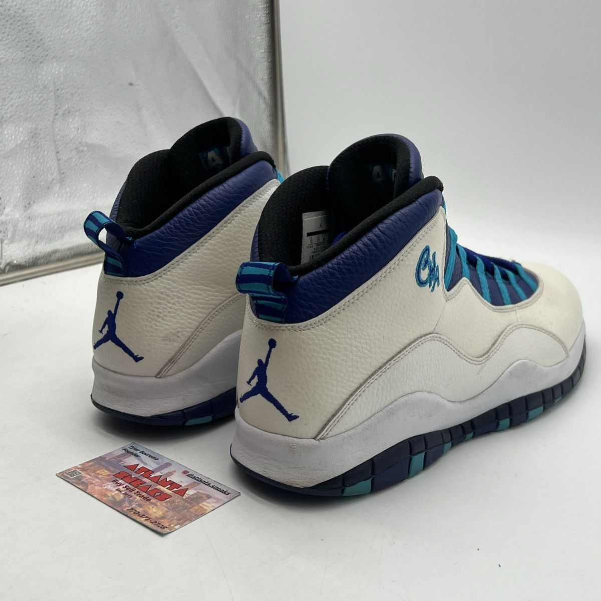 Jordan Brand Air Jordan 10 charlotte hornets Size US 12 / EU 45 - 5 Thumbnail