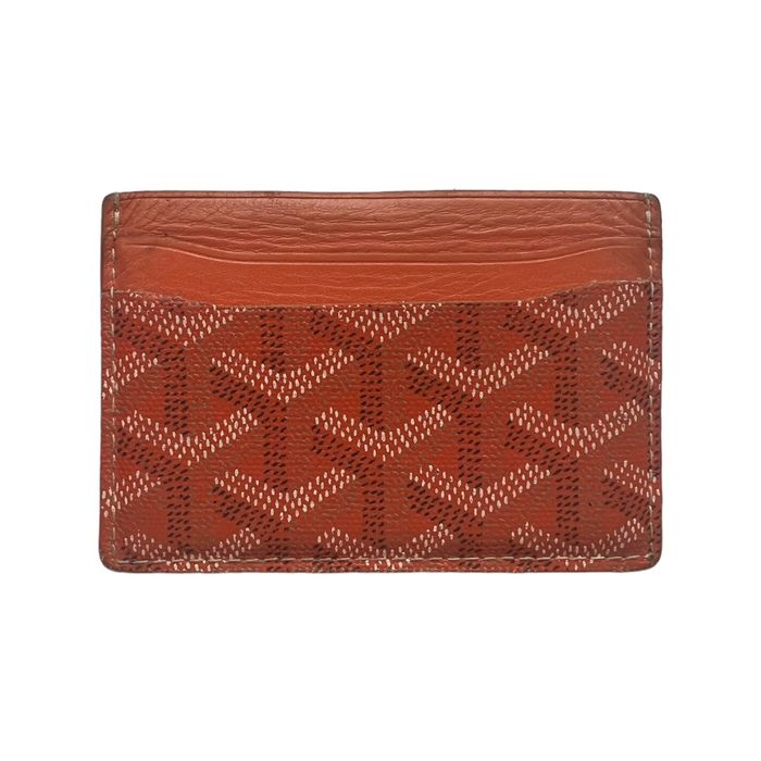 GOYARD SAINT SULPICE RED CARD HOLDER