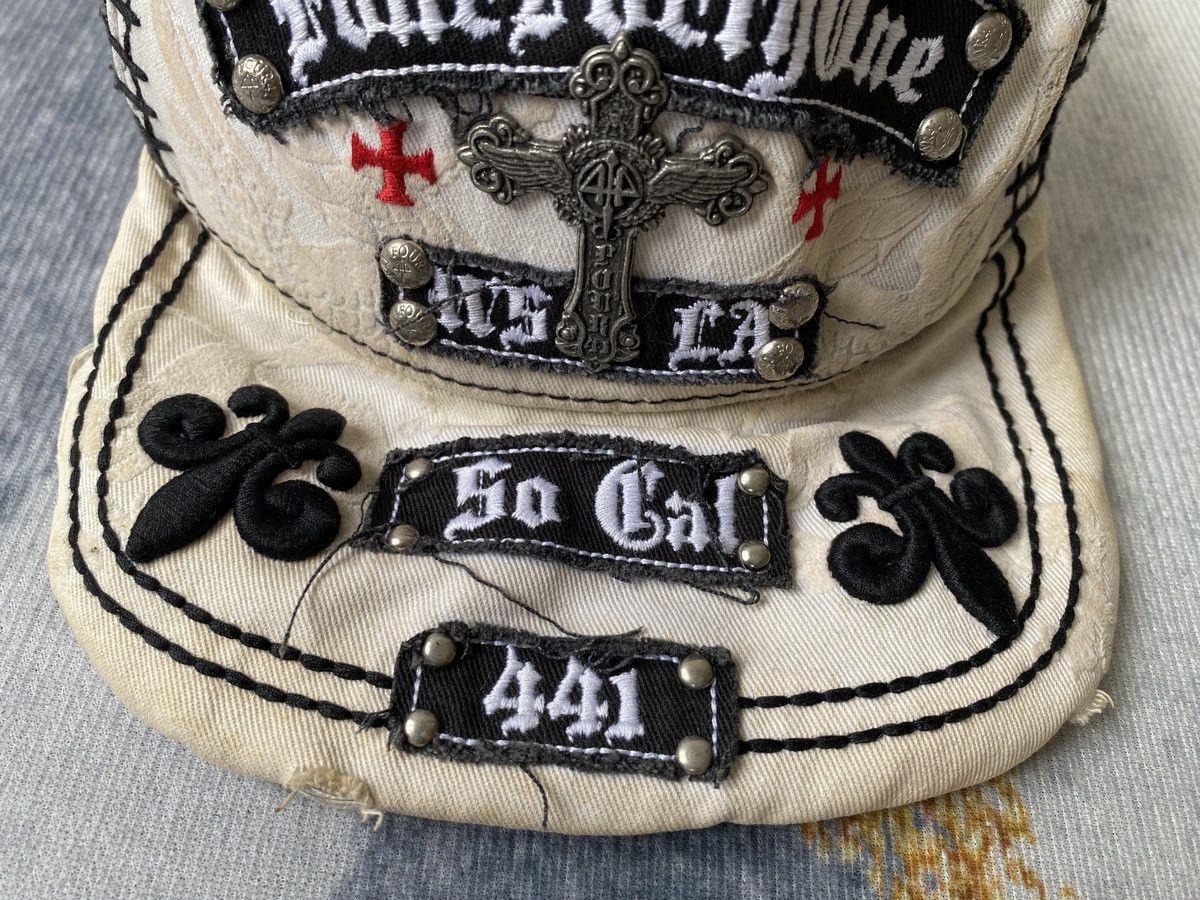 If Six Was Nine Four Forty One 441 Cross Logo Cap Chrome Hearts Design Size ONE SIZE - 4 Thumbnail