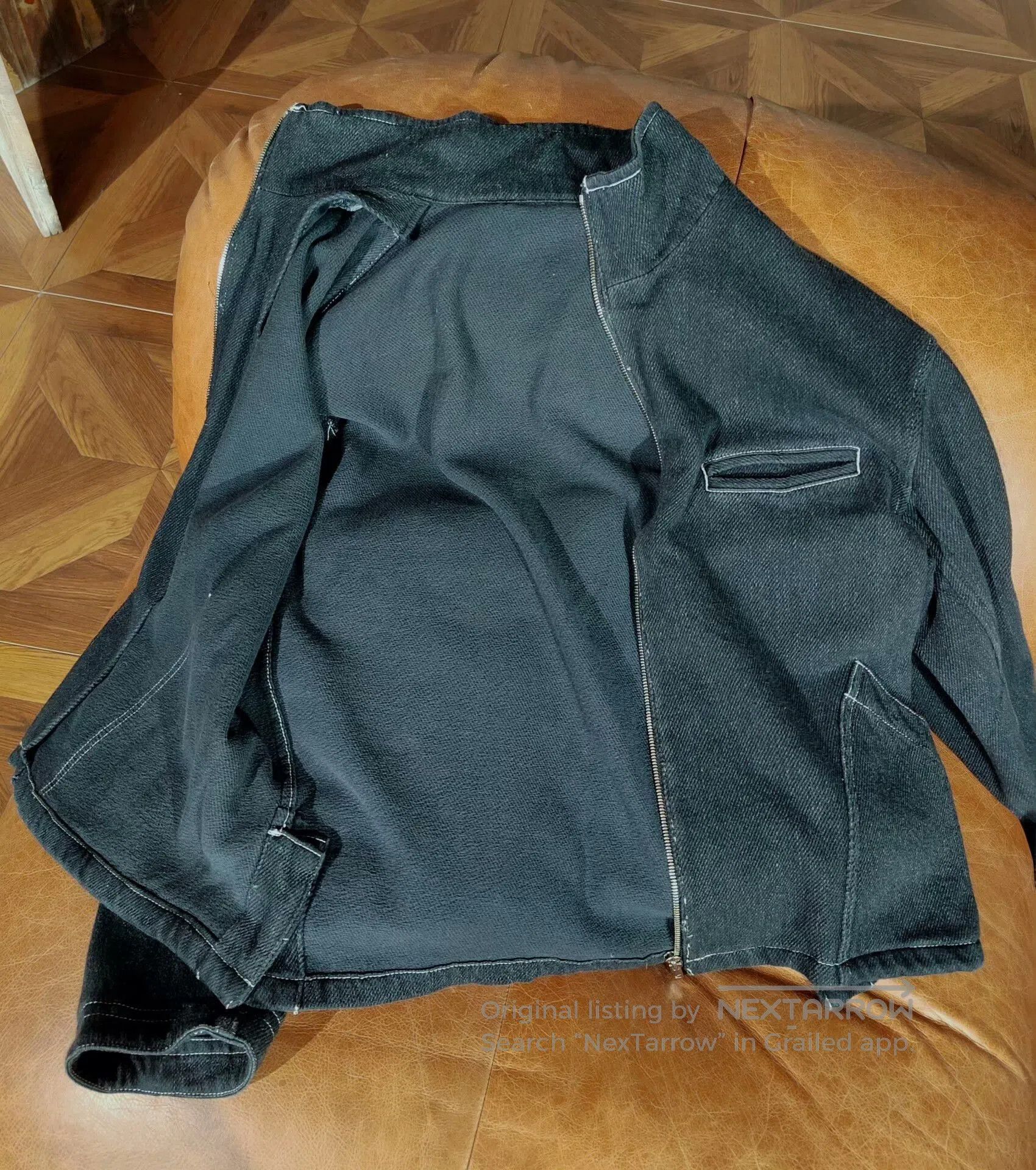 Soe Black Denim Jacket by Designer Brand. Size US M / EU 48-50 / 2 - 2 Thumbnail