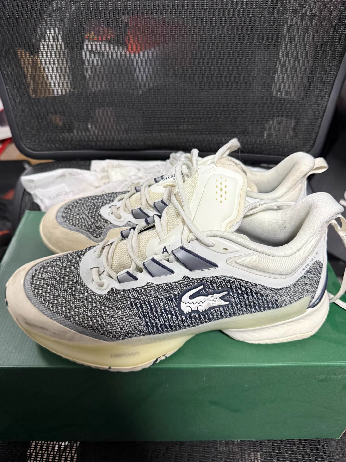Lacoste Lacoste AG-LT23 Ultra Tennis Shoes K20 Size US 10 / EU 43 - 1 Thumbnail
