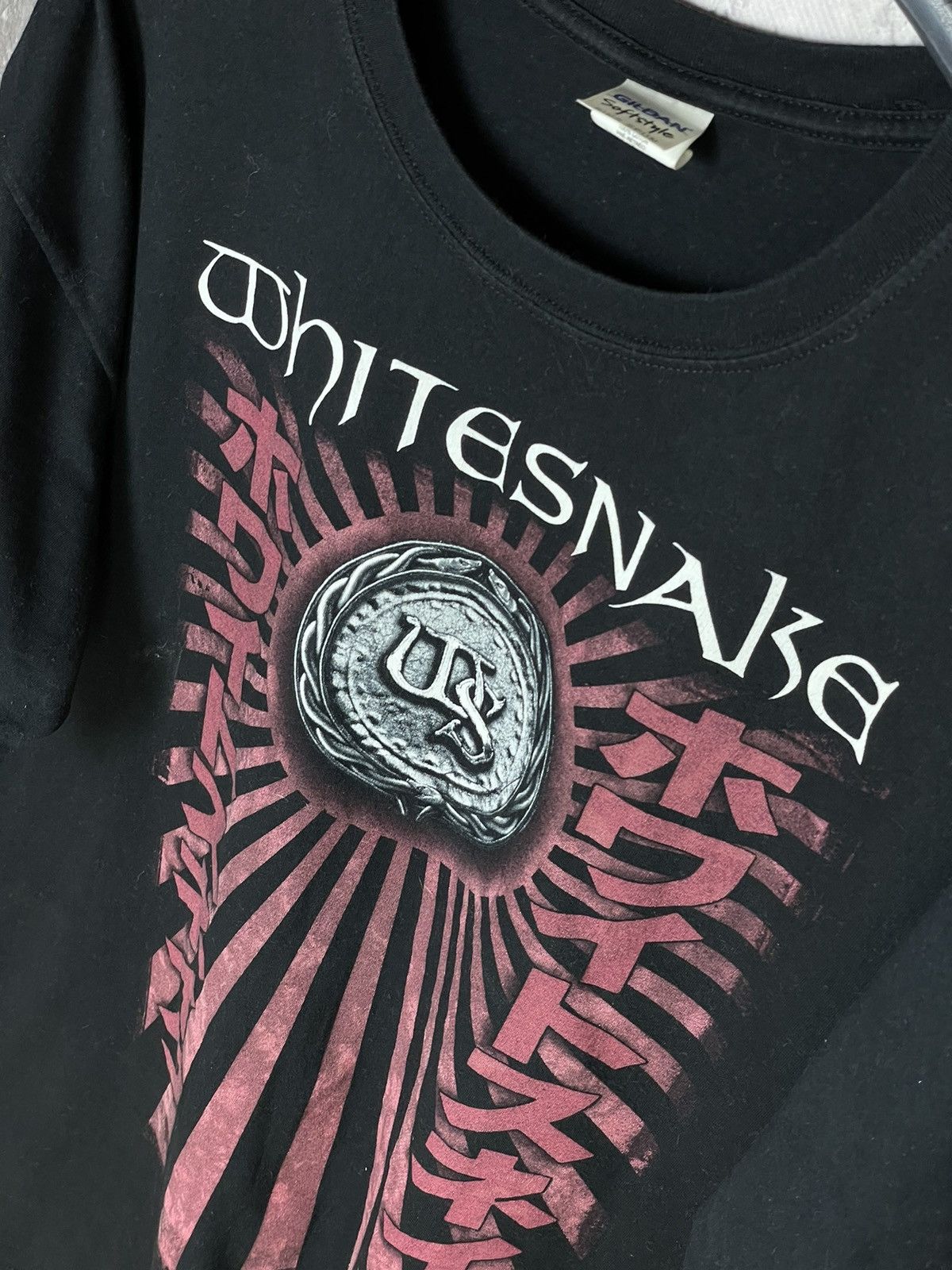 Band Tees Whitesnake Hype tour merch black metal rock snake graphic Size US XL / EU 56 / 4 - 9 Thumbnail