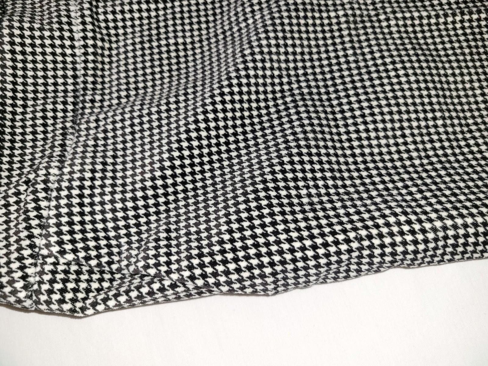 Designer Kate Hill blk. and wht. houndstooth women's dress pants 16 Size 38" / US 16 / IT 52 - 6 Thumbnail