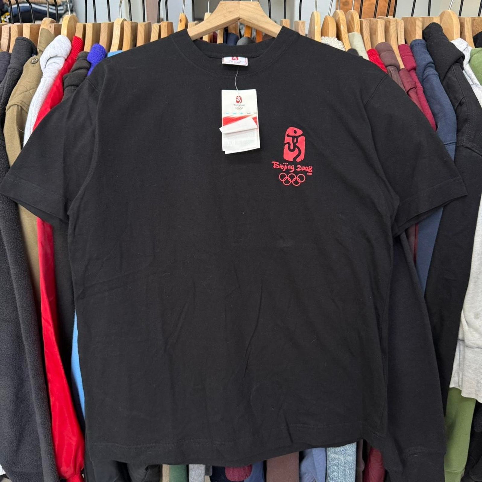 Other Vintage 2008 Beijing Olympics Brand NEW T-Shirt With Tags Size US L / EU 52-54 / 3 - 3 Thumbnail