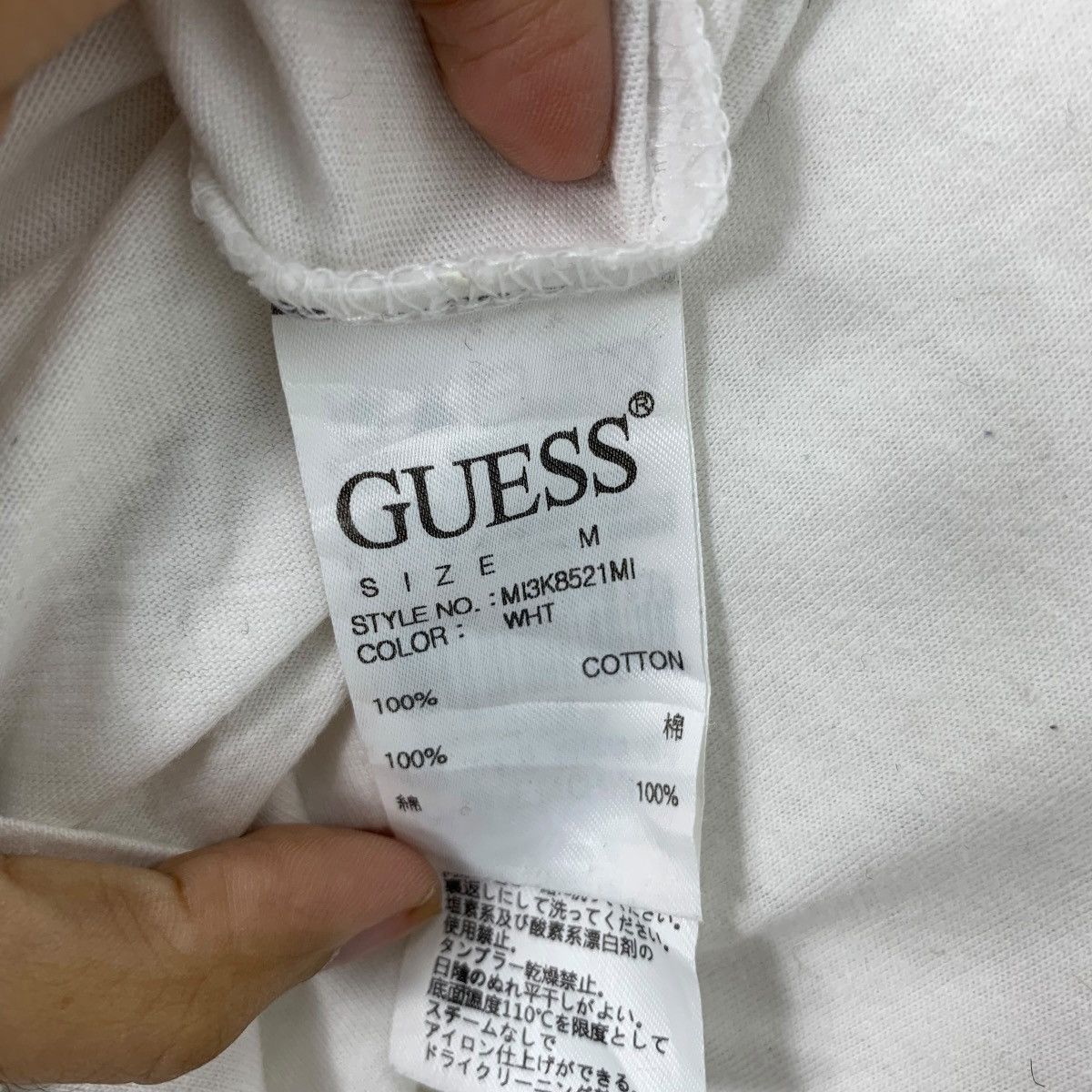 Guess GUESS USA Gold Embossed Logo Tee Shirt Top Long Sleeve Size M / US 6-8 / IT 42-44 - 6 Thumbnail