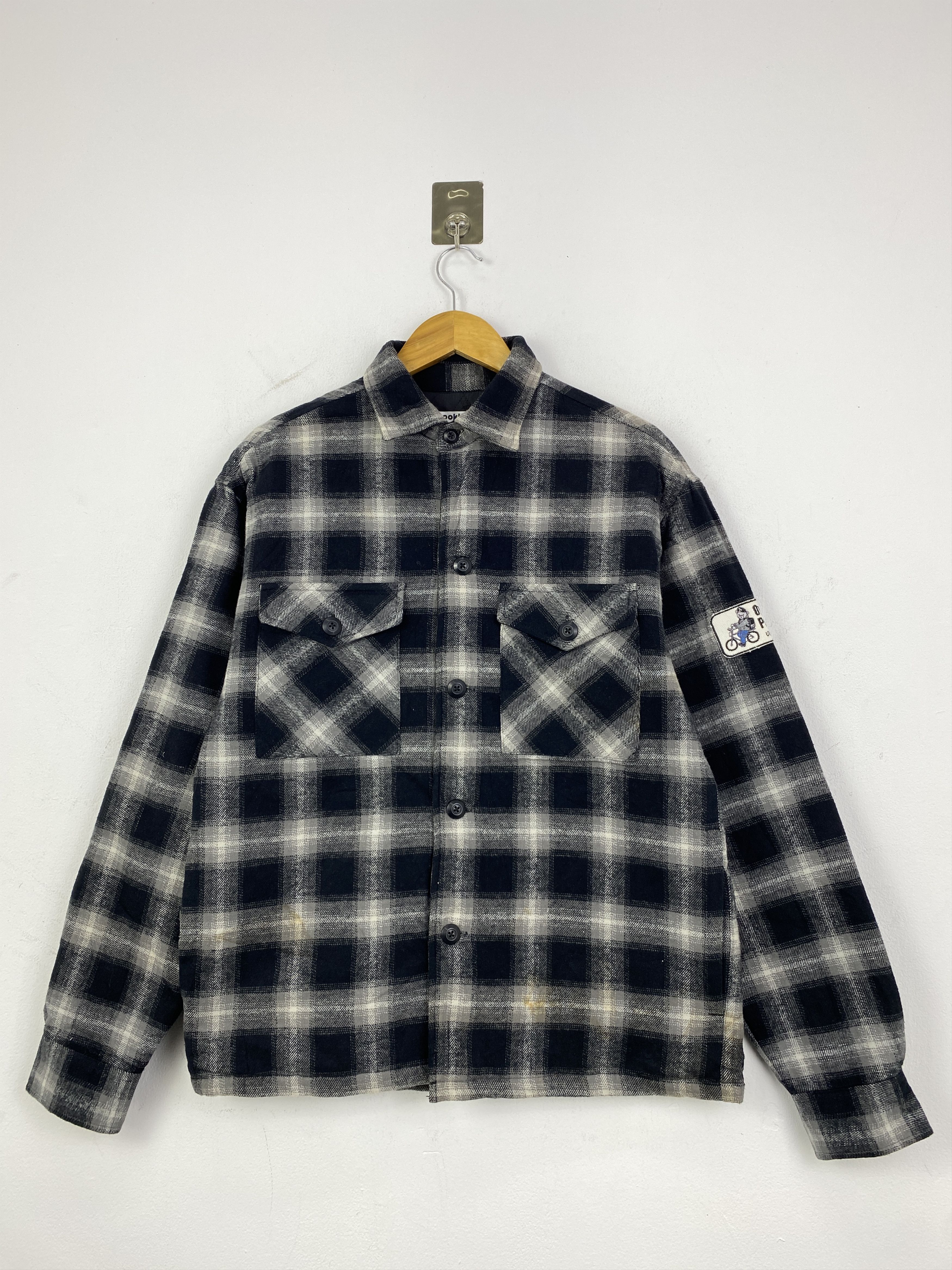 Brooklyn Clothing Vintage Brooklyn Bear Plaid Flannel Shirt Jacket JA0201 Size US M / EU 48-50 / 2 - 1 Thumbnail