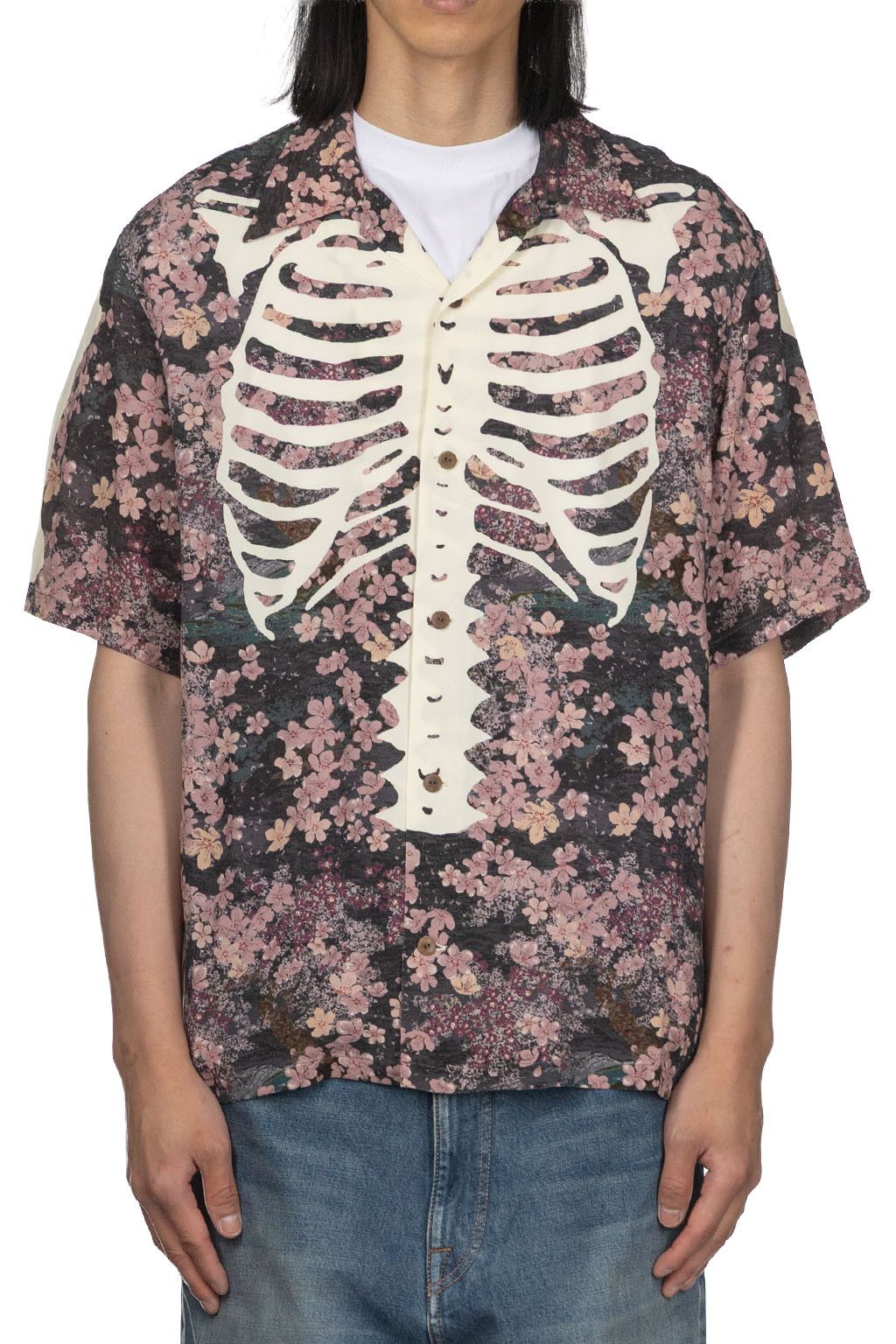 Kapital Kapital Rayon SAKURA-BONE Aloha Shirt - I-B L Size US L / EU 52-54 / 3 - 1 Thumbnail