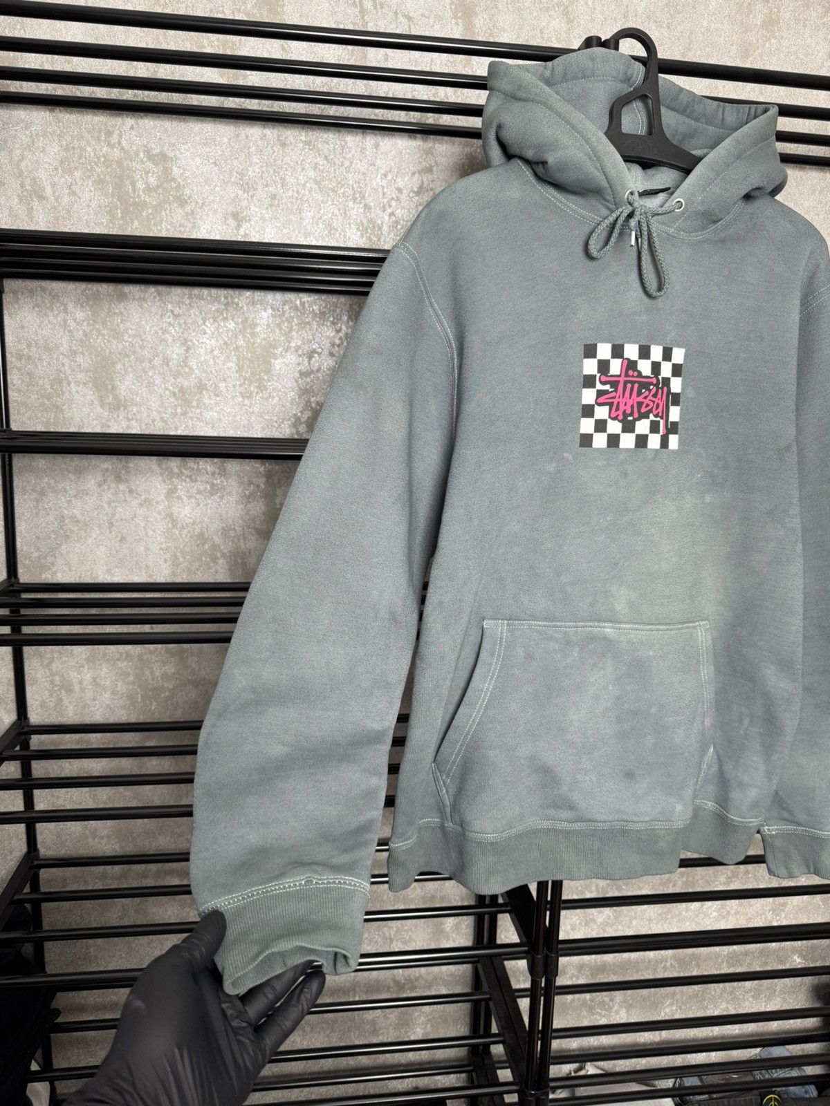 Stussy Vintage Rare Fade Hoodie Stussy Size US L / EU 52-54 / 3 - 9 Thumbnail