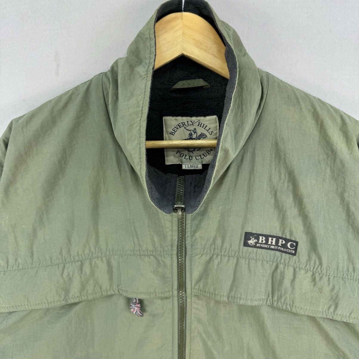 Beverly Hills Polo Club Vintage Beverly Hills Polo Club Windbreaker Jacket Size US XL / EU 56 / 4 - 4 Thumbnail