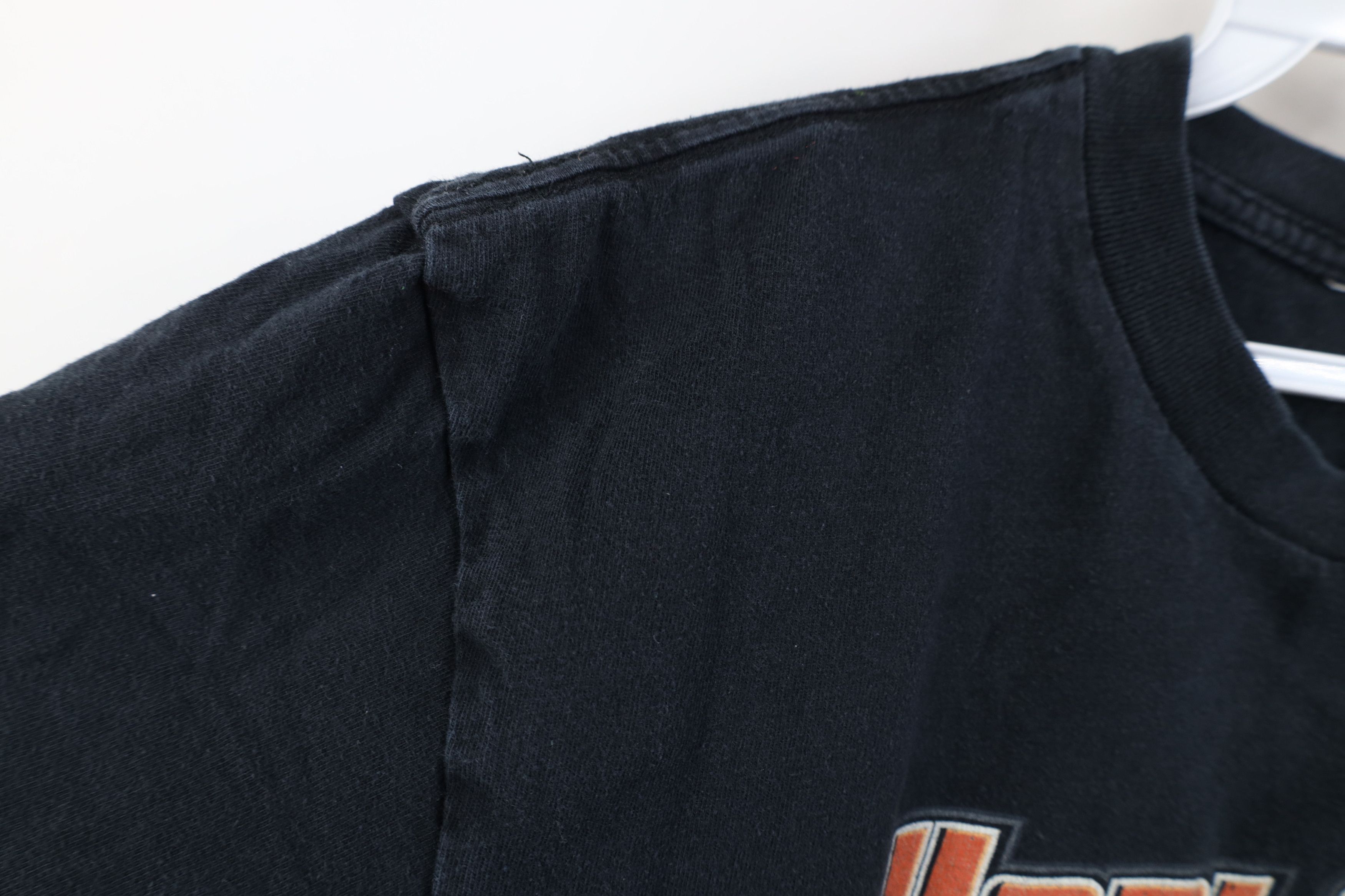 Harley Davidson Vintage Y2K Harley Davidson Spell Out Fire Flames T-Shirt Size US M / EU 48-50 / 2 - 7 Thumbnail