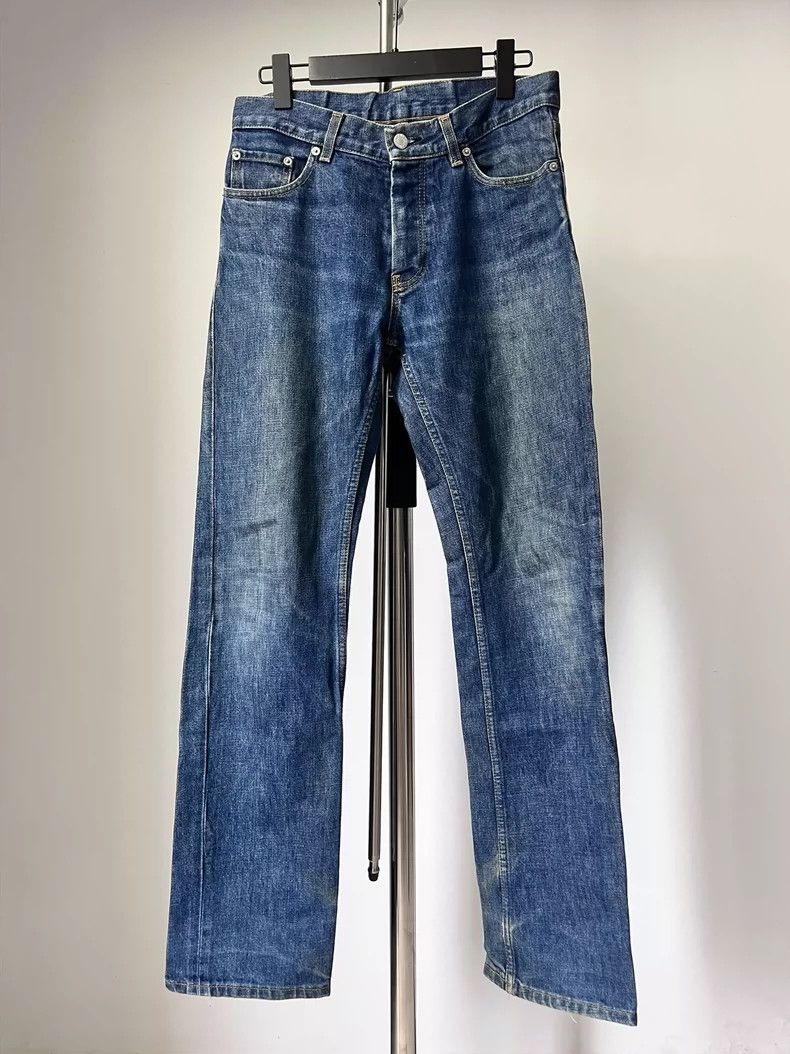 Helmut Lang Helmut Lang size 29Wash blue jeans Classic cut layout 2501 Size US 29 - 1 Thumbnail