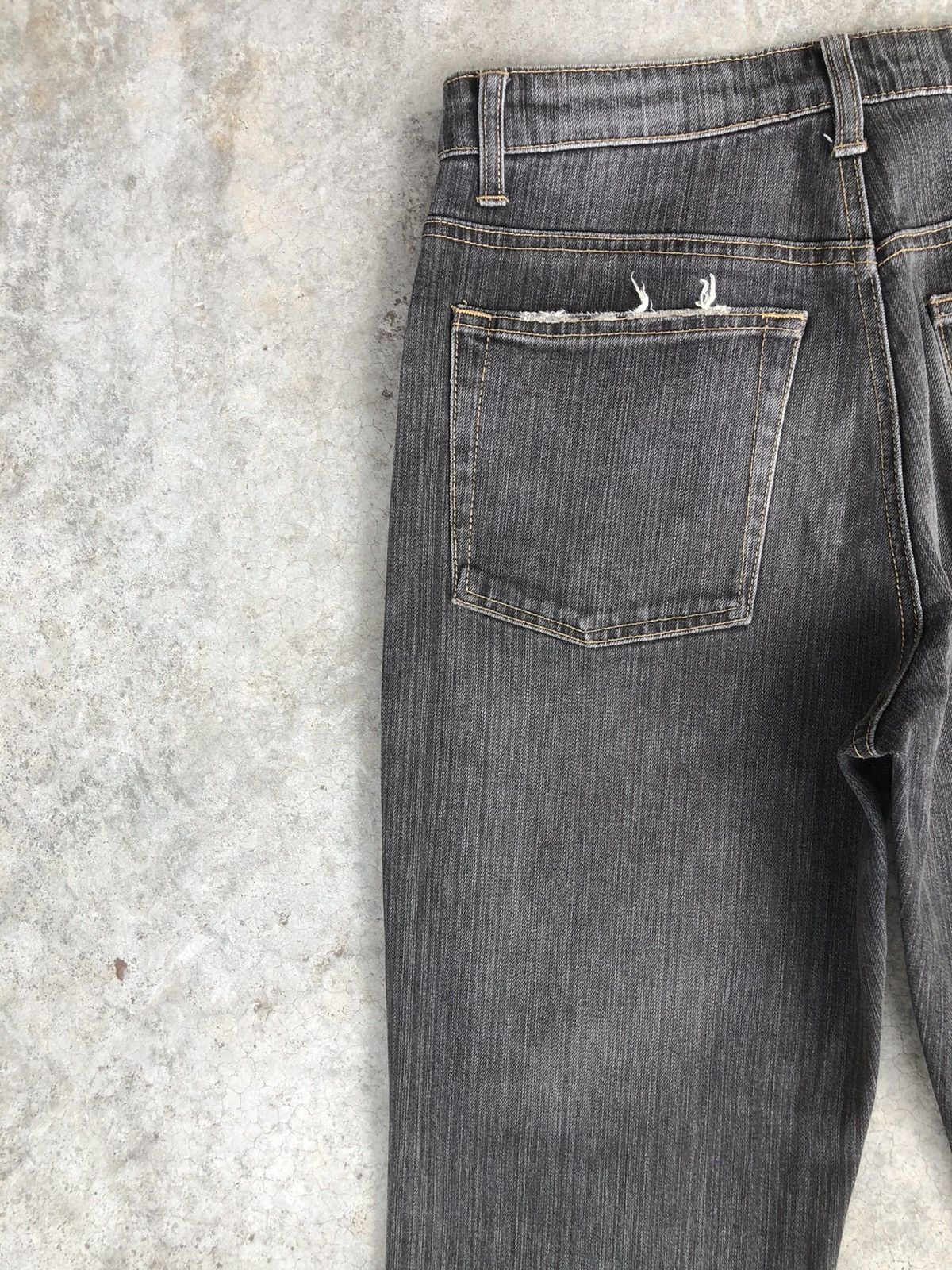 If Six Was Nine Japanese Unbrand Flared Jeans Distressed Jeans Size US 30 / EU 46 - 9 Thumbnail
