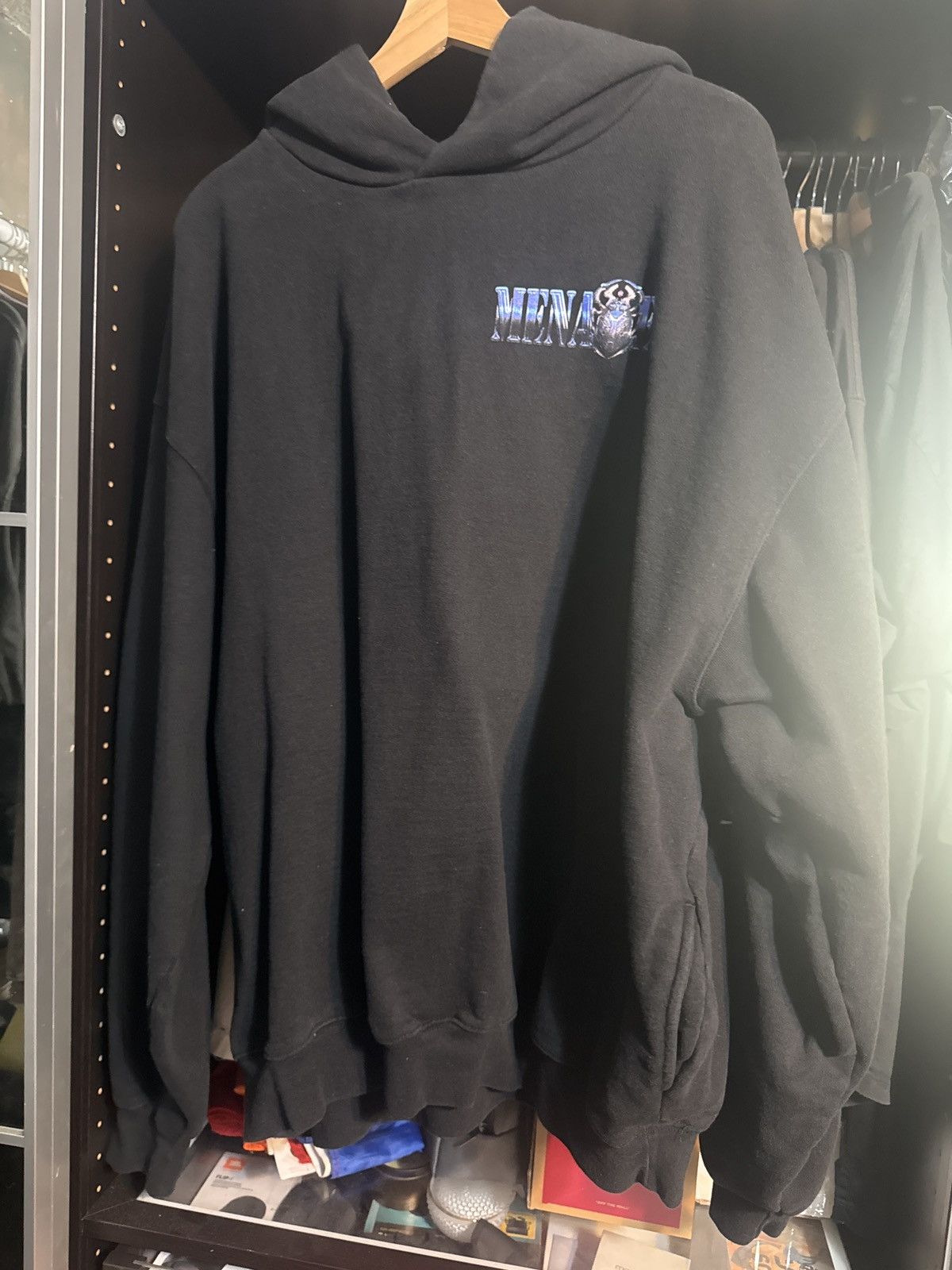 Menace Menace X DC Blue Beetle Collab Hoodie Size US XXL / EU 58 / 5 - 1 Thumbnail