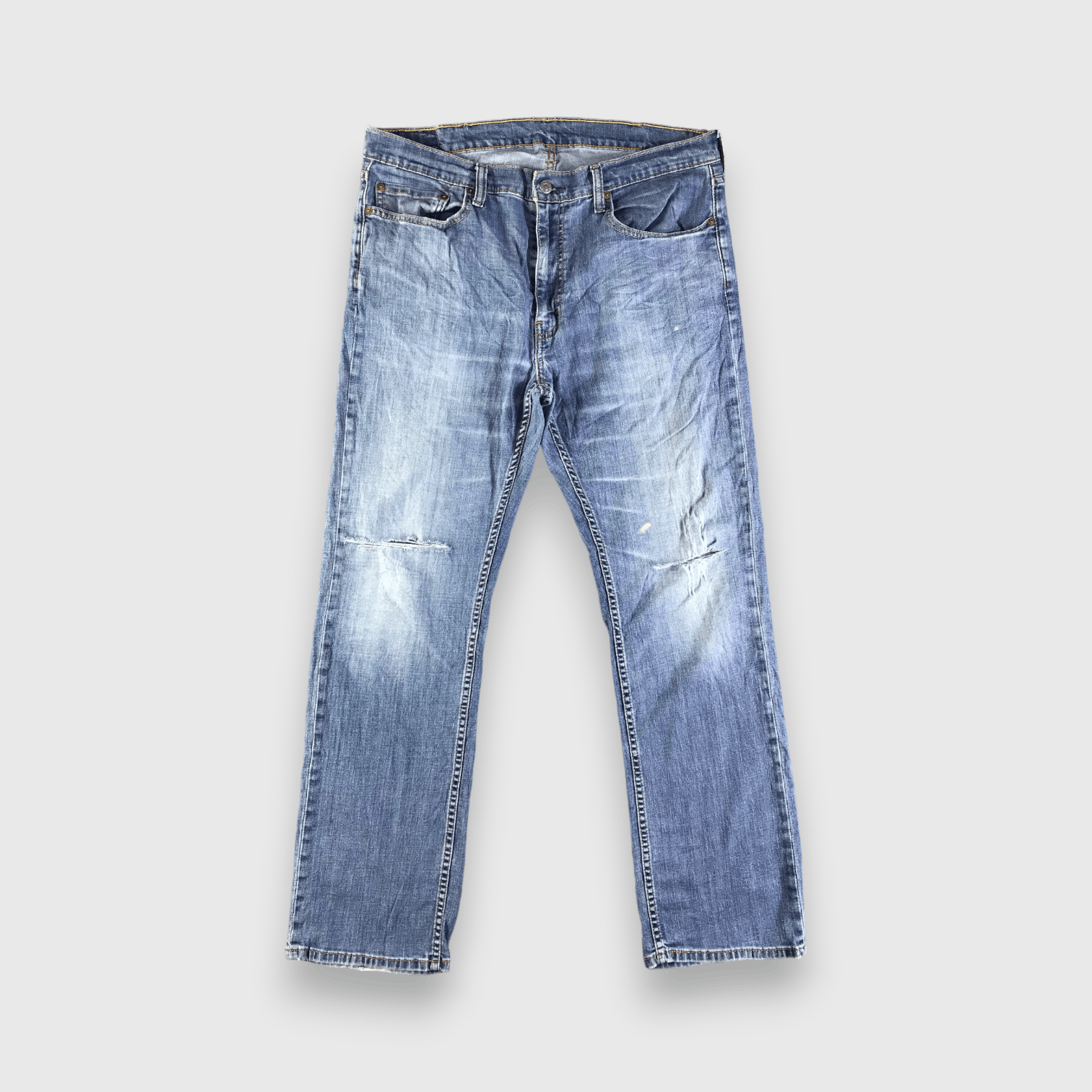 Levi's 90s Vintage Blue Wash Levis 559 Jeans-J4268 Size US 38 / EU 54 - 1 Thumbnail