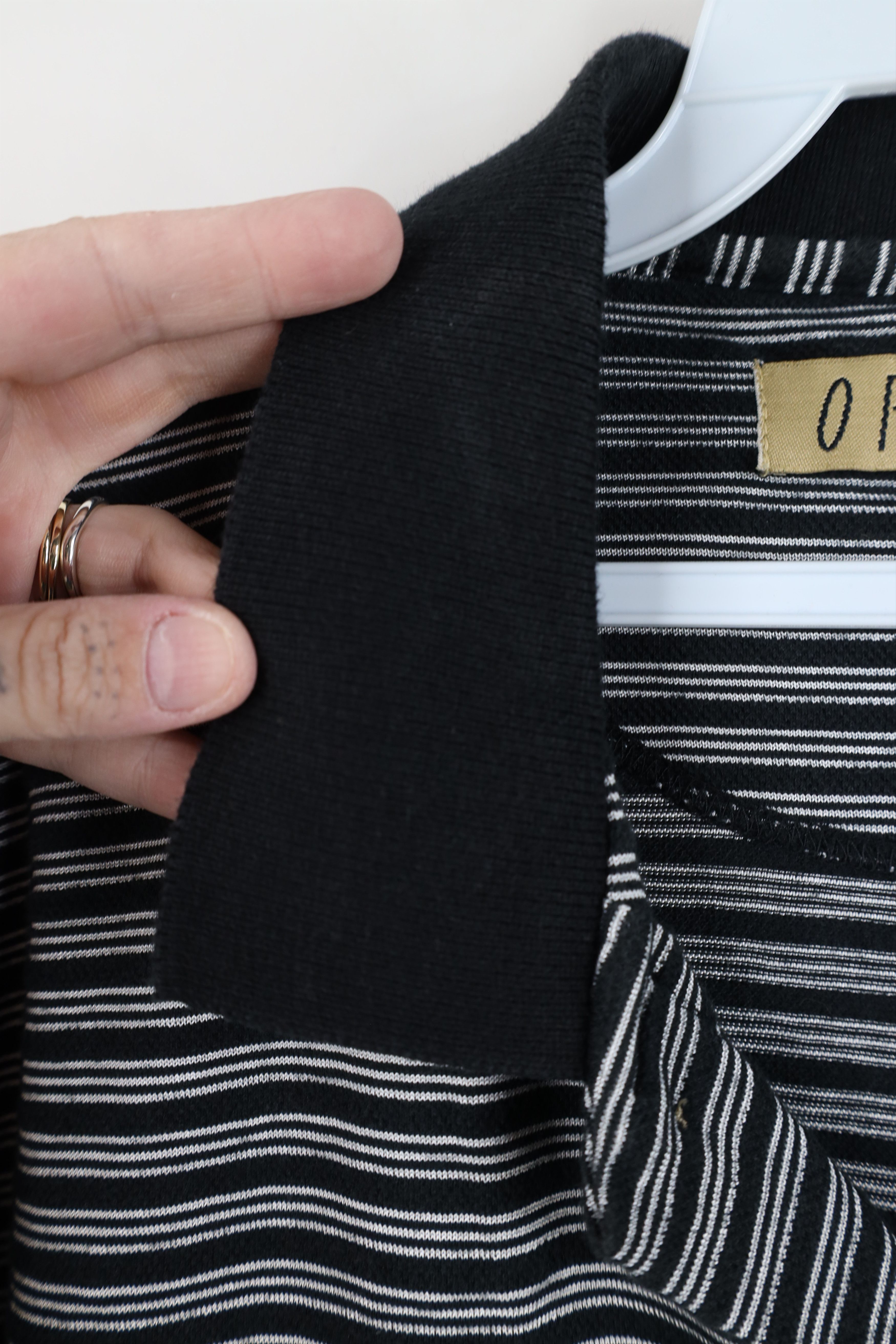 Vintage Vintage 90s Streetwear Knit Baggy Fit Golf Polo Shirt Black Size US S / EU 44-46 / 1 - 6 Thumbnail