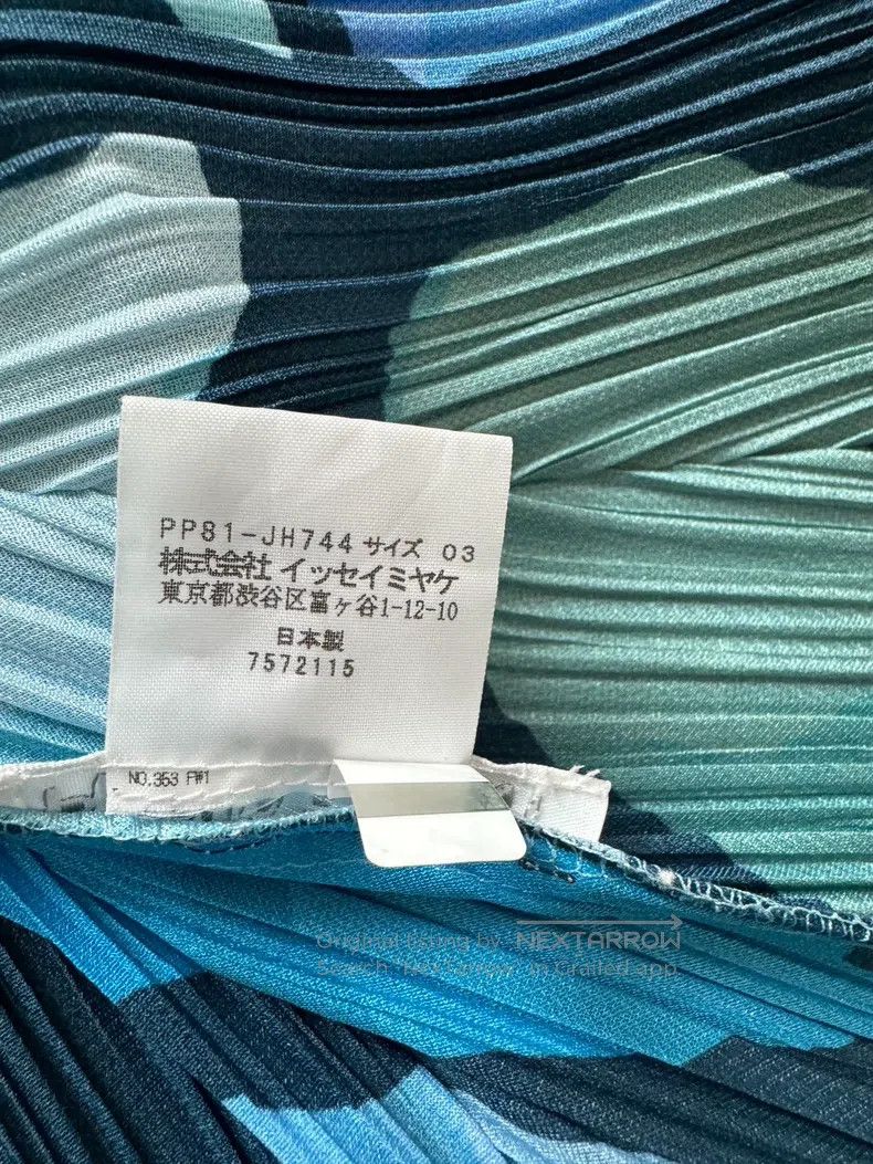 Issey Miyake Issey Miyake size:3 Blue Dress Size S / US 4 / IT 40 - 5 Thumbnail