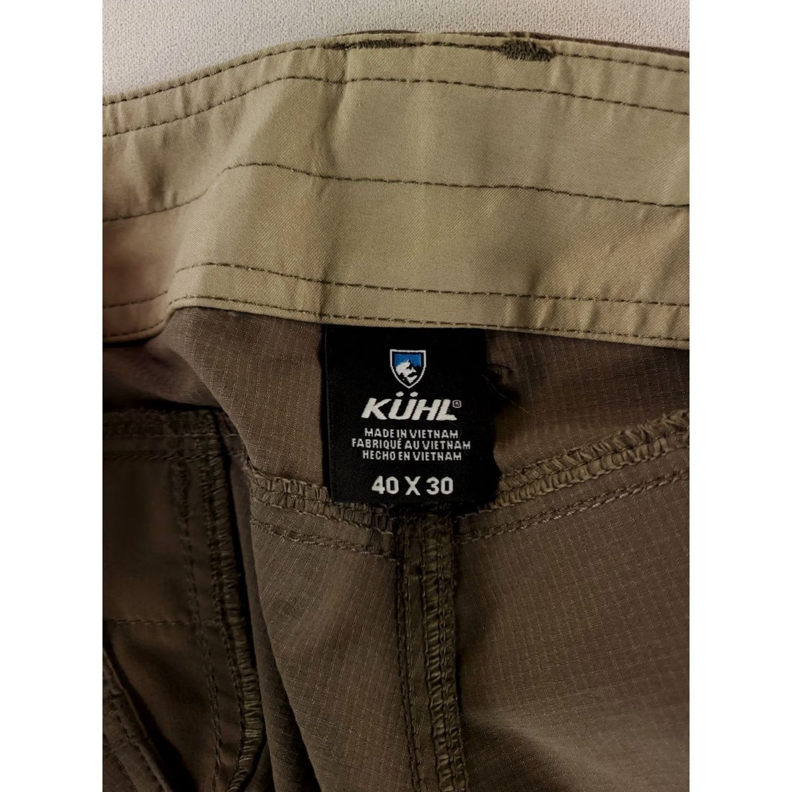 Vintage Kuhl Pants Silencr Brown Ripstop Outdoor Hiking Mens 40x30 Brown 40 Mens Regular Inseam 30 in Pants Size US 40 / EU 56 - 6 Thumbnail