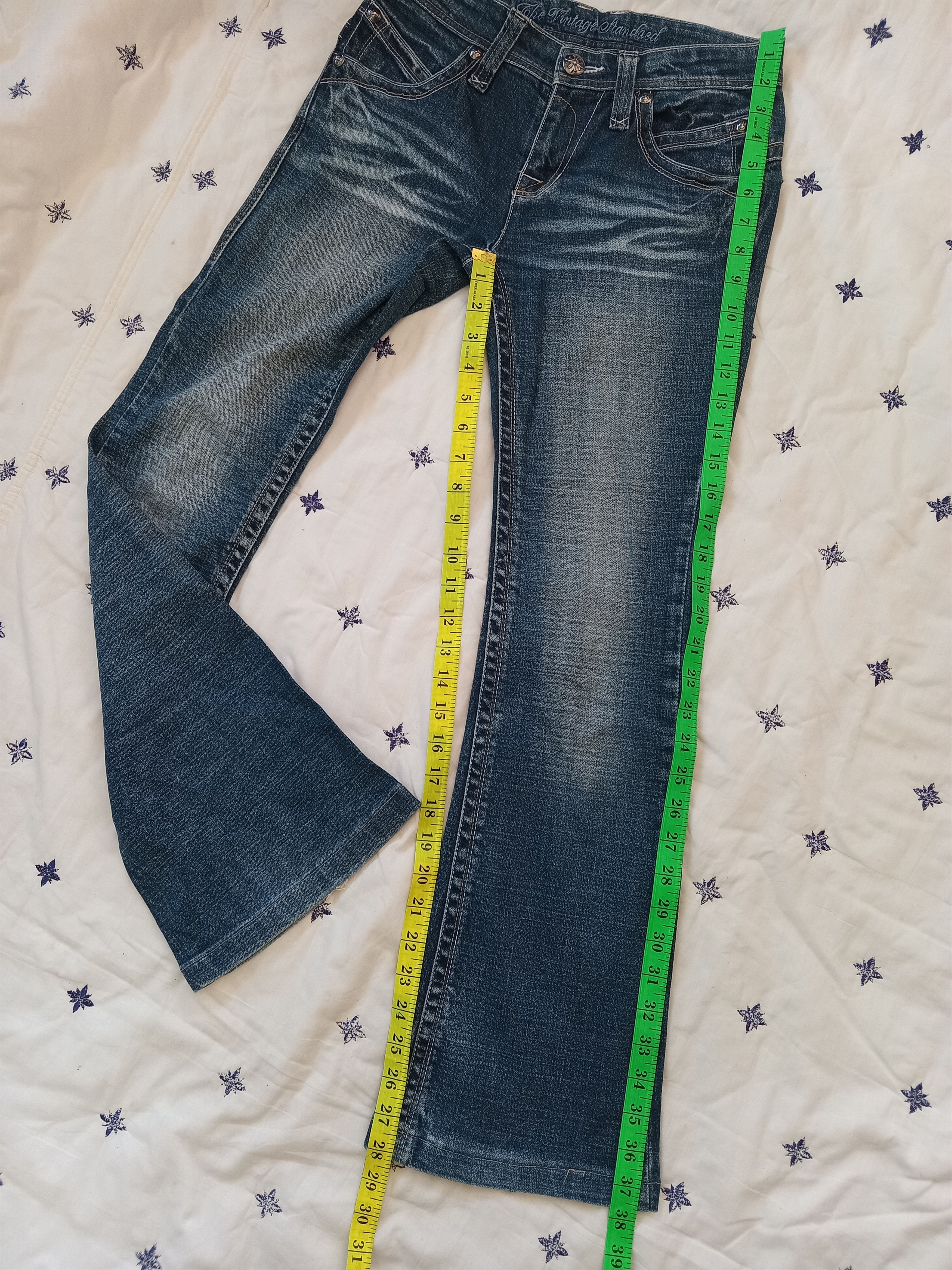 Japanese Brand Original Jeans Garment Japanese Flared Jeans Size 28" / US 6 / IT 42 - 3 Thumbnail