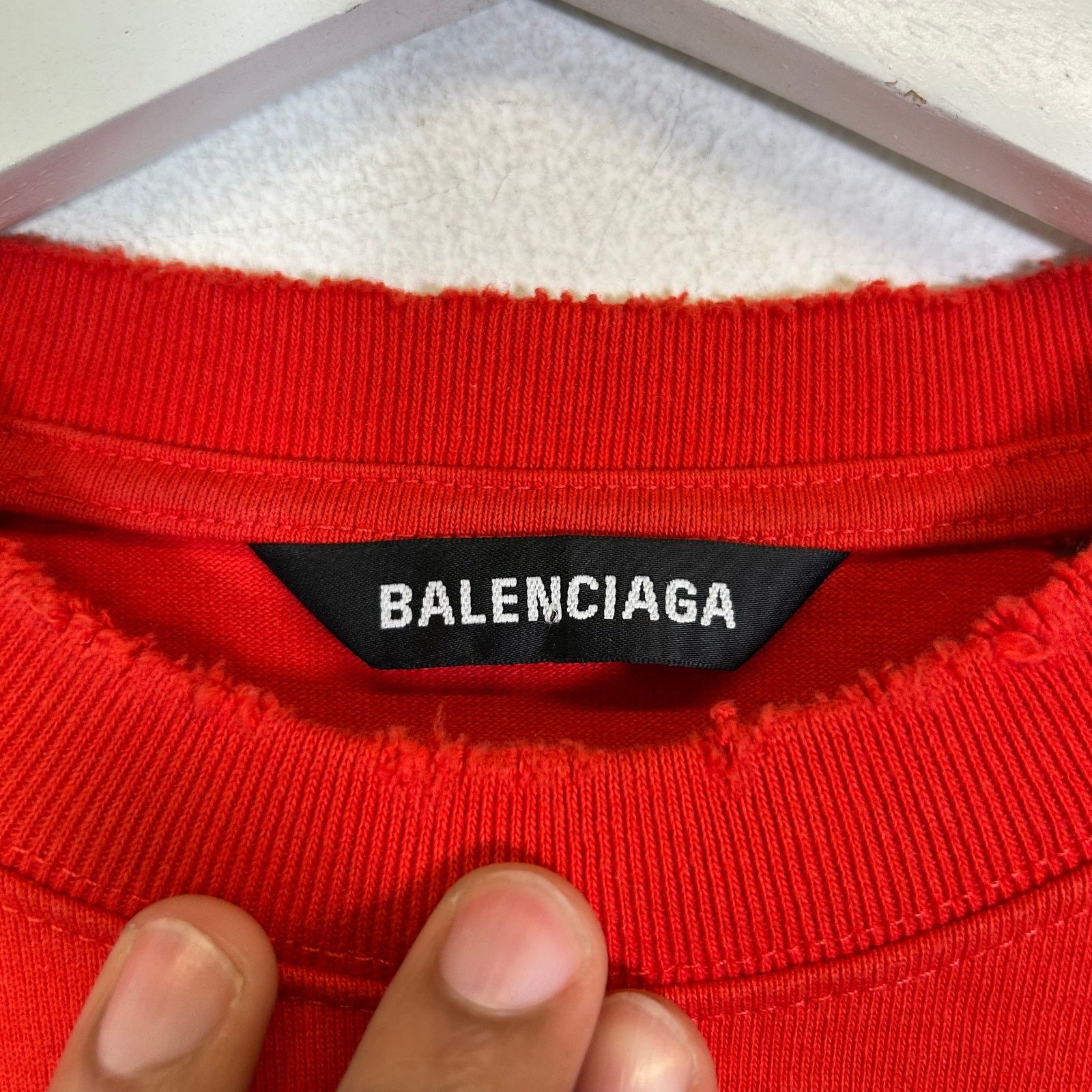 Balenciaga Balenciaga 'Hello My Name Is Demna' Distressed T-Shirt Size US S / EU 44-46 / 1 - 3 Thumbnail