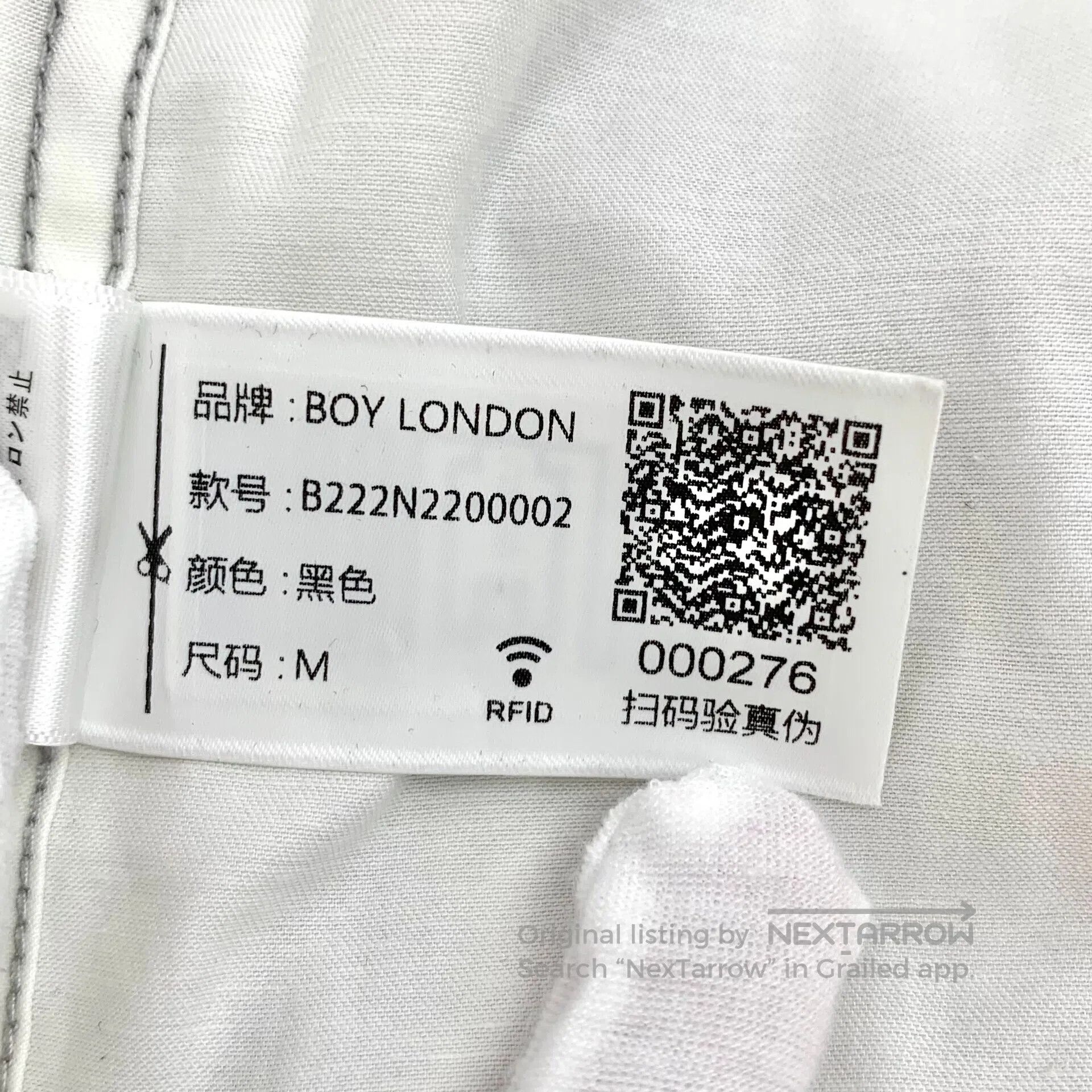 Boy London BOY LONDON Gradient Ink Eagle Print Cotton Collar Short Sl Size US M / EU 48-50 / 2 - 9 Thumbnail