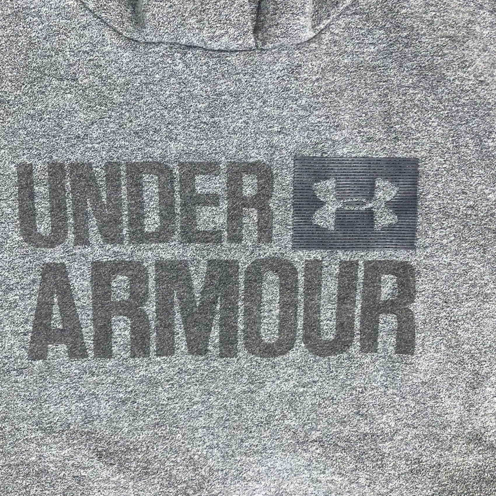 Under Armour Under Armour Hoodie Women Size S Gray Pullover Long Sleeve Logo Activewear Pullover S Regular Graphic Print Size S / US 4 / IT 40 - 3 Thumbnail